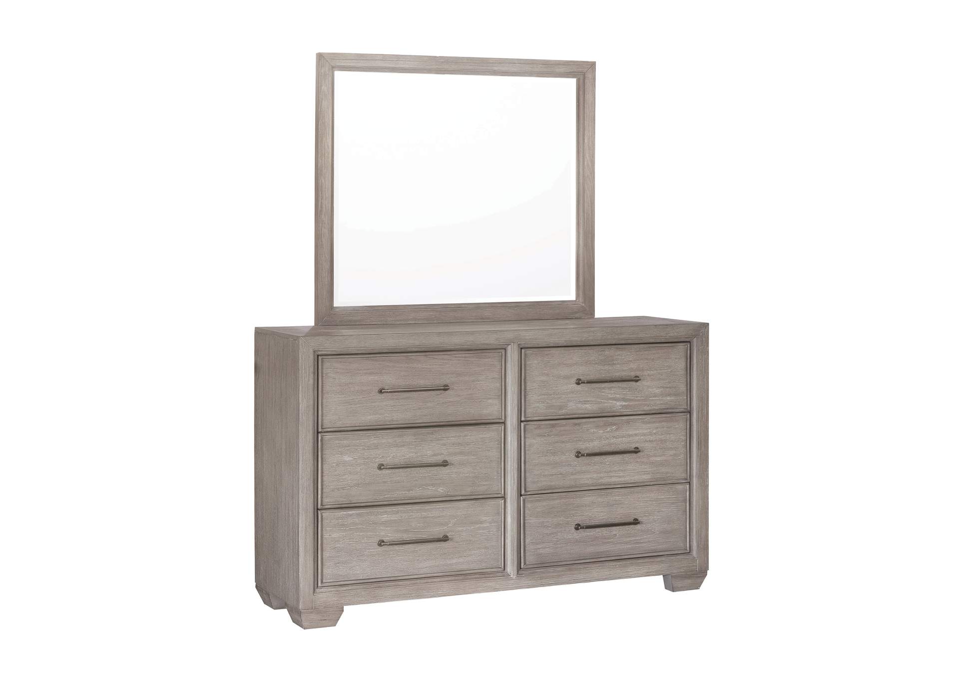 Andover 6 Drawer Dresser,Pulaski Furniture