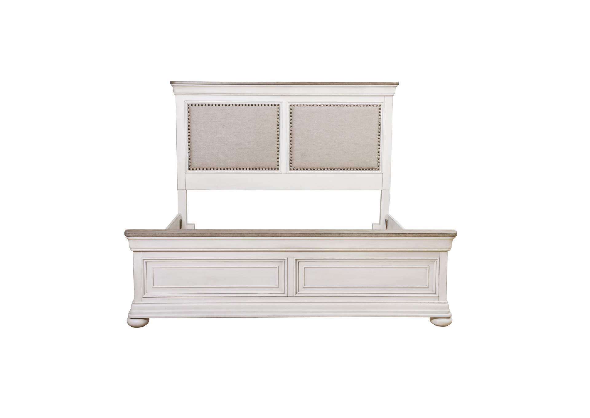6 Piece Queen Bedroom Set - White,Pulaski Furniture