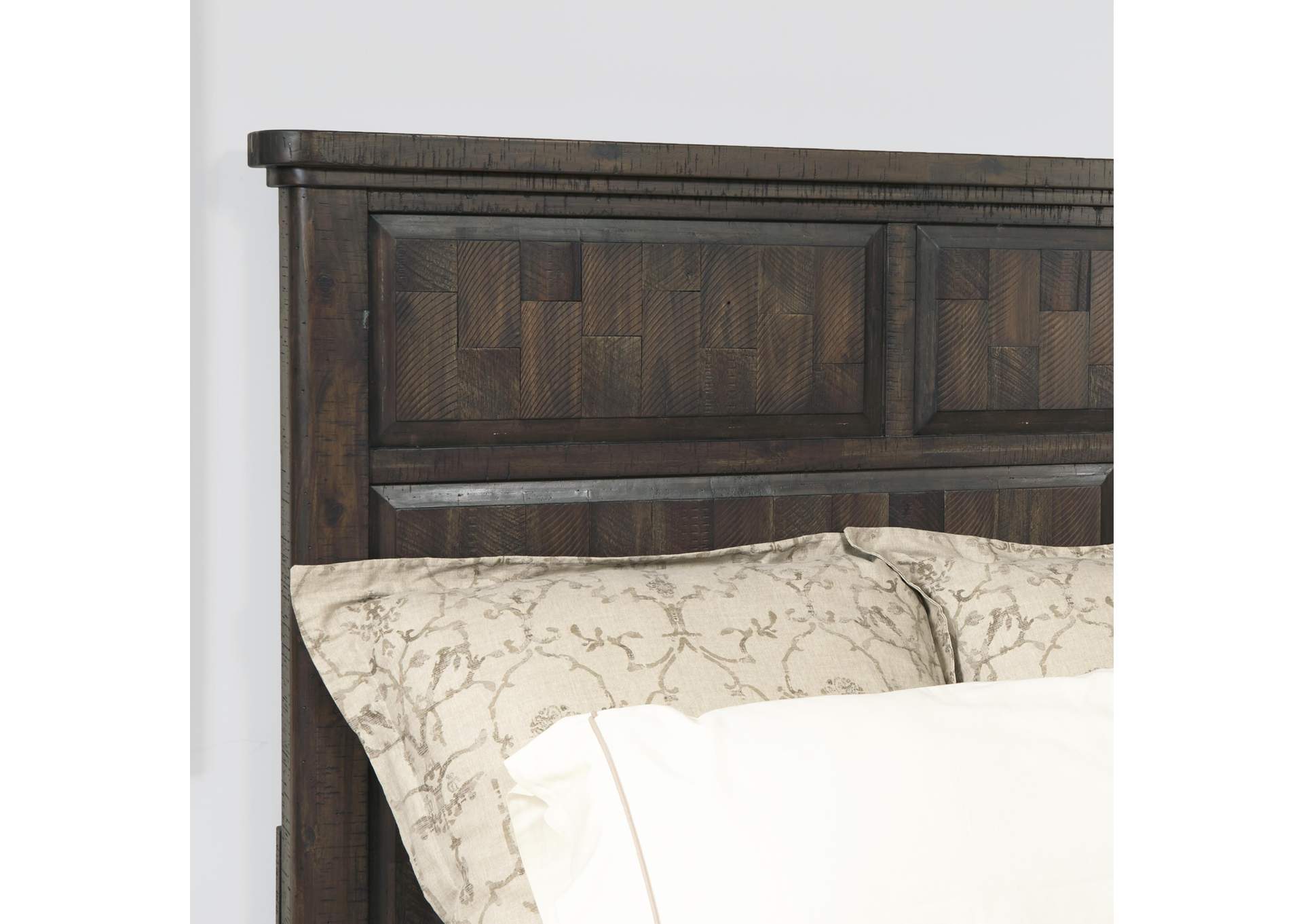 Sawmill Queen Panel Bed,Pulaski Furniture