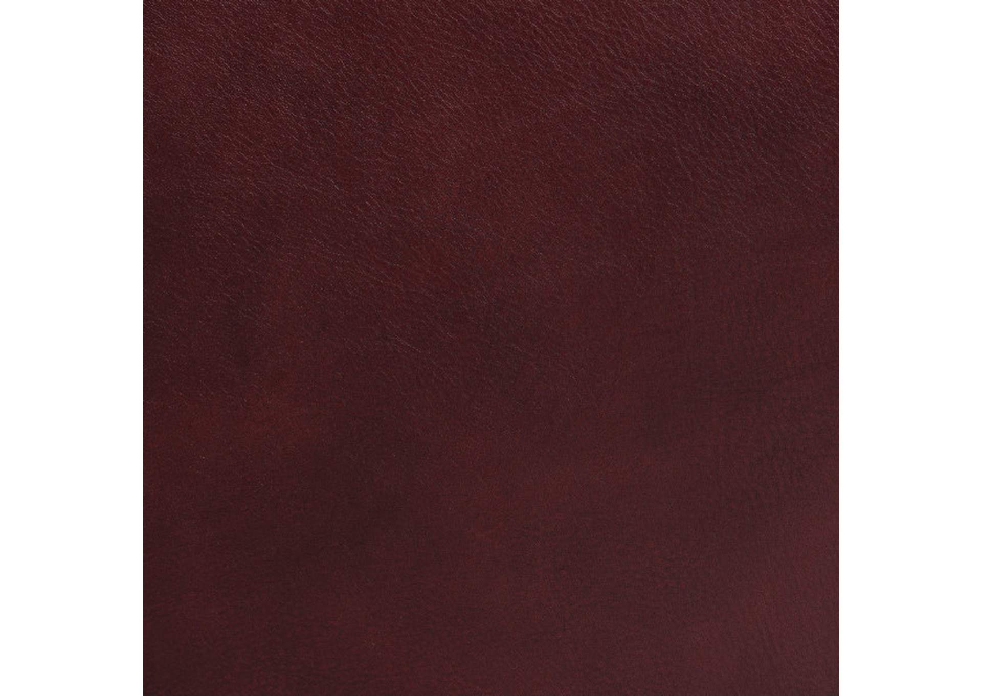 Grant Leather Power Reclining Loveseat in Merlot Red,Pulaski Furniture