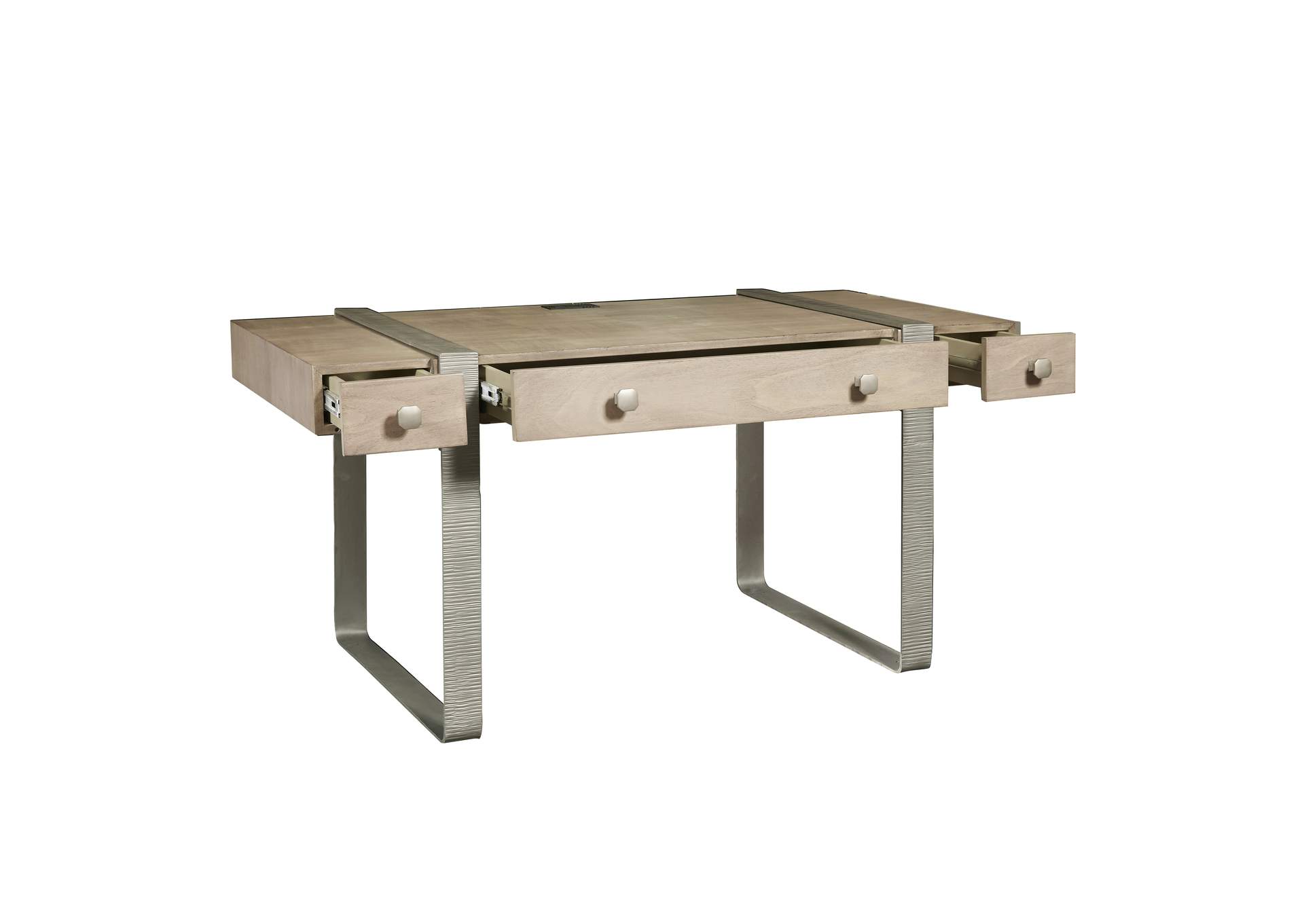 Industrial Contemporary Desk with Drawers,Pulaski Furniture