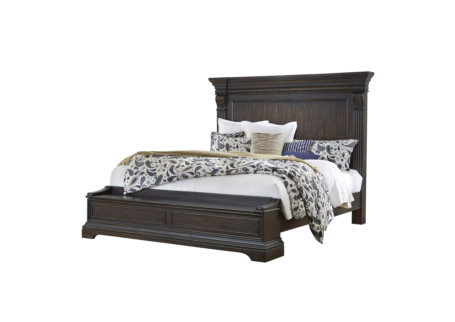 Caldwell King Bed,Pulaski Furniture