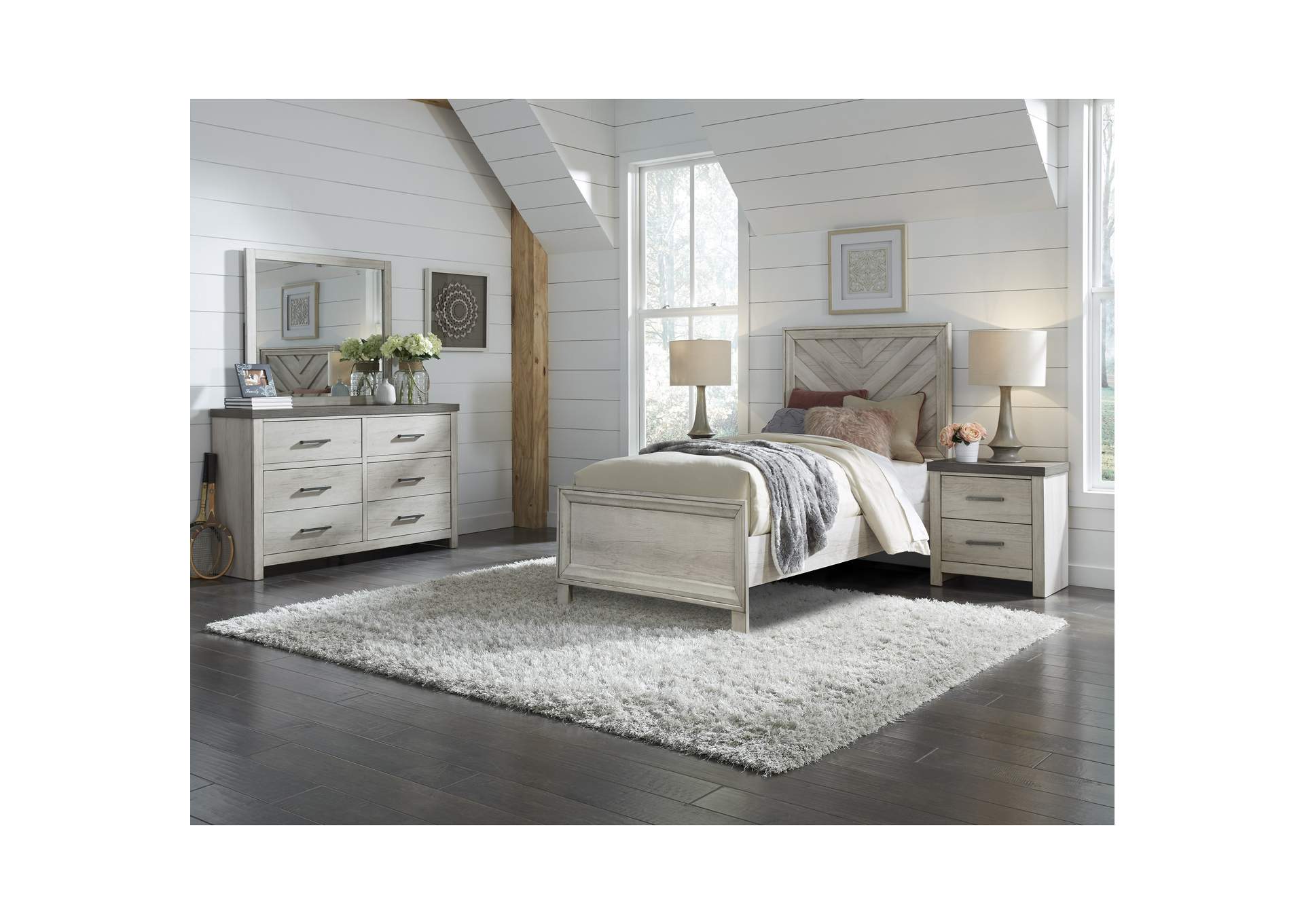 Riverwood Full Panel Bed,Pulaski Furniture