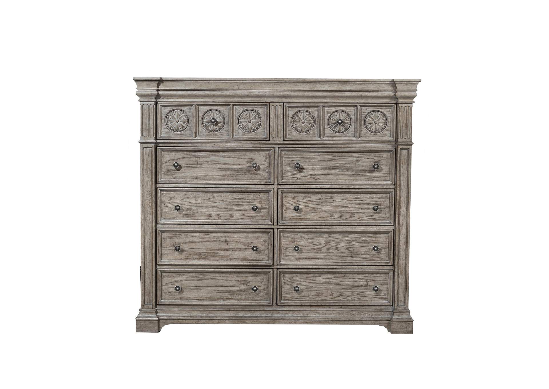 Kingsbury 10 Drawer Master Chest,Pulaski Furniture