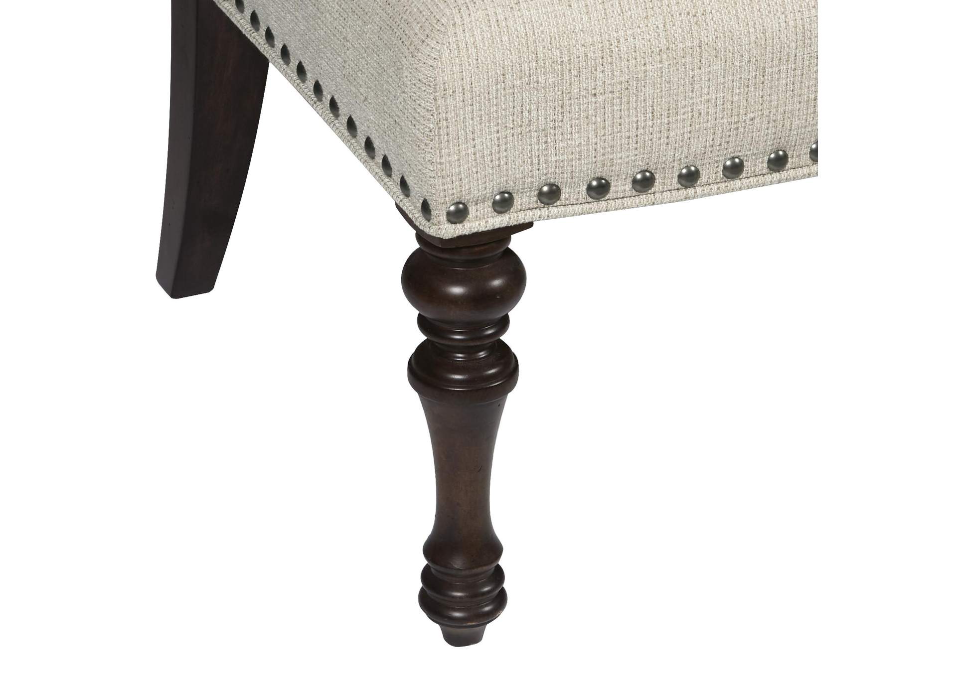 Cooper Falls Upholstered Host Wing Chair,Pulaski Furniture