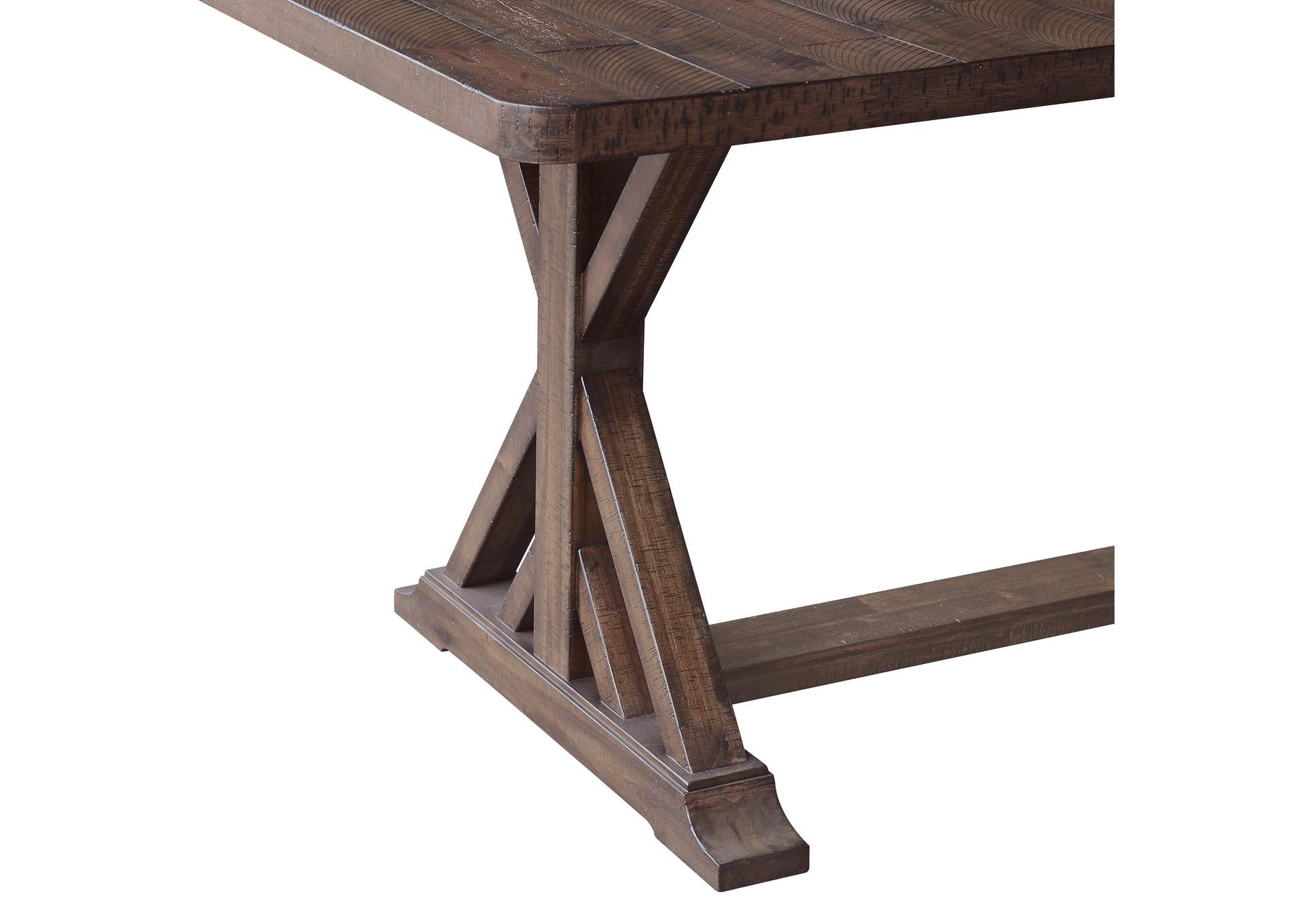 Sawmill Trestle Dining Table,Pulaski Furniture