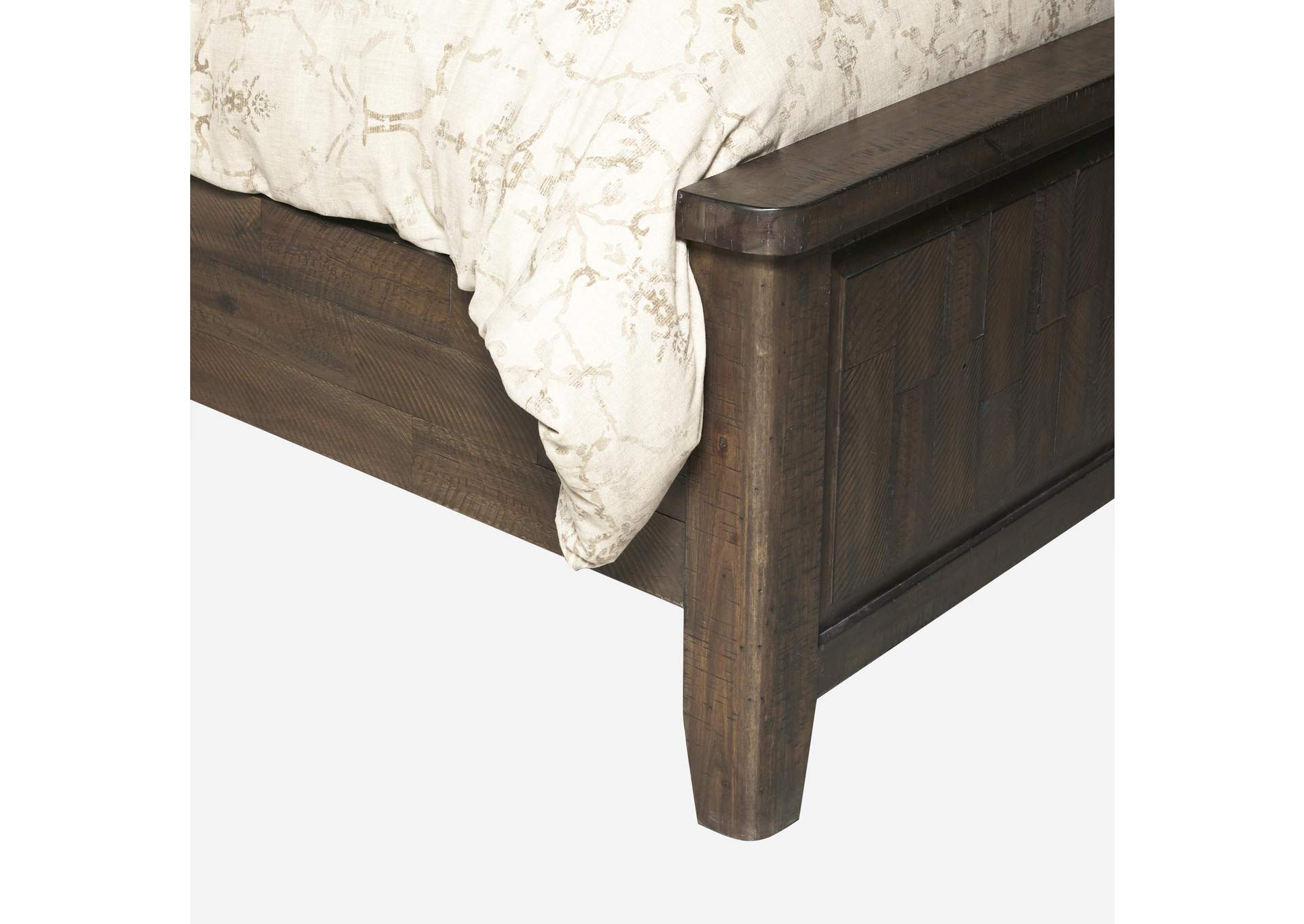 Sawmill Queen Panel Bed,Pulaski Furniture