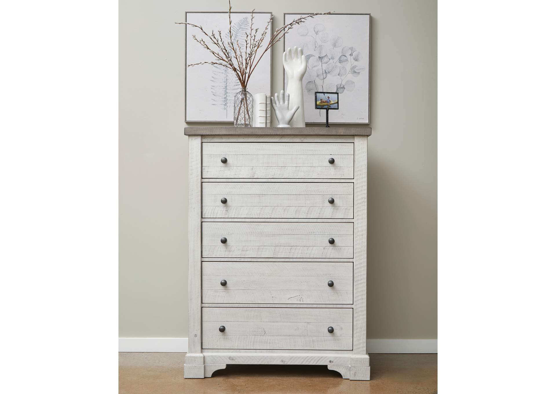 Valley Ridge 5 Drawer Chest,Pulaski Furniture