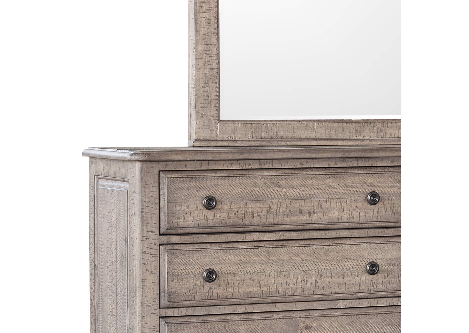 Danbury 8-Drawer Dresser with Mirror,Pulaski Furniture