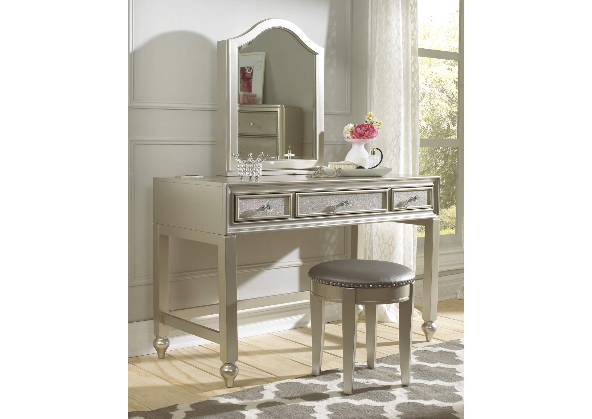 Li'l Diva Youth Vanity Desk,Pulaski Furniture