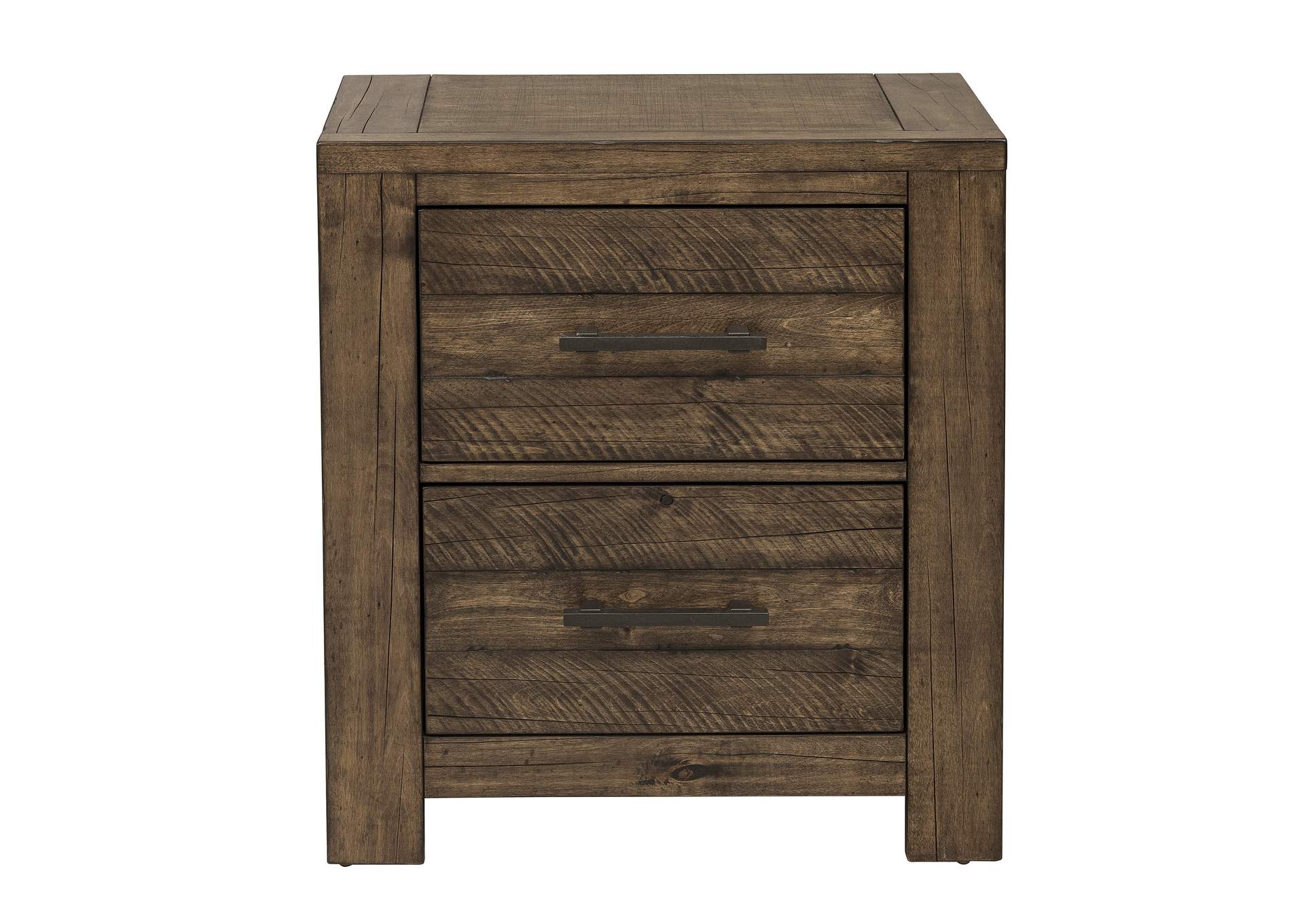 Dakota Amber Two Drawer Nightstand,Pulaski Furniture