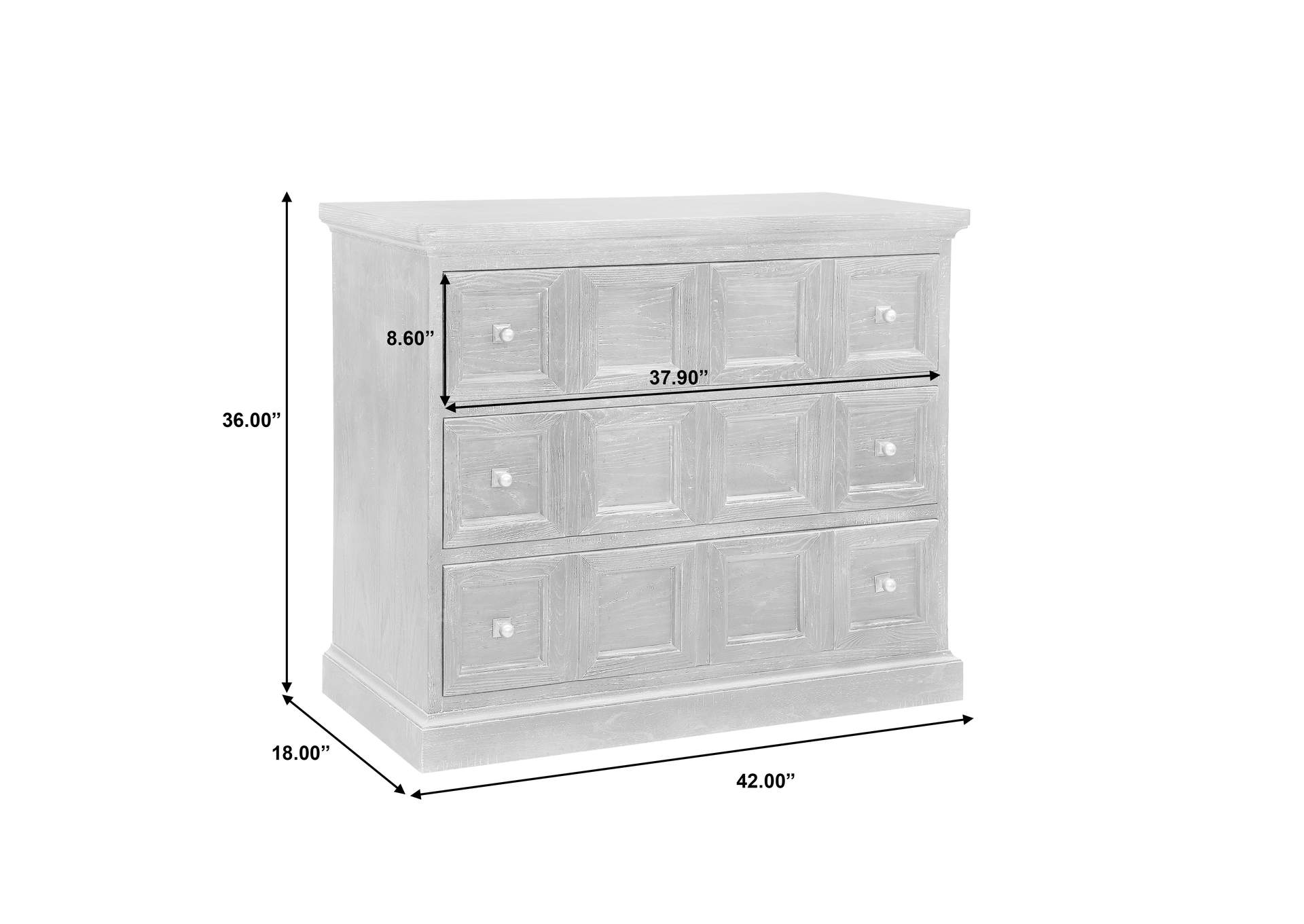 Rustic 3 Drawer Accent Chest,Pulaski Furniture