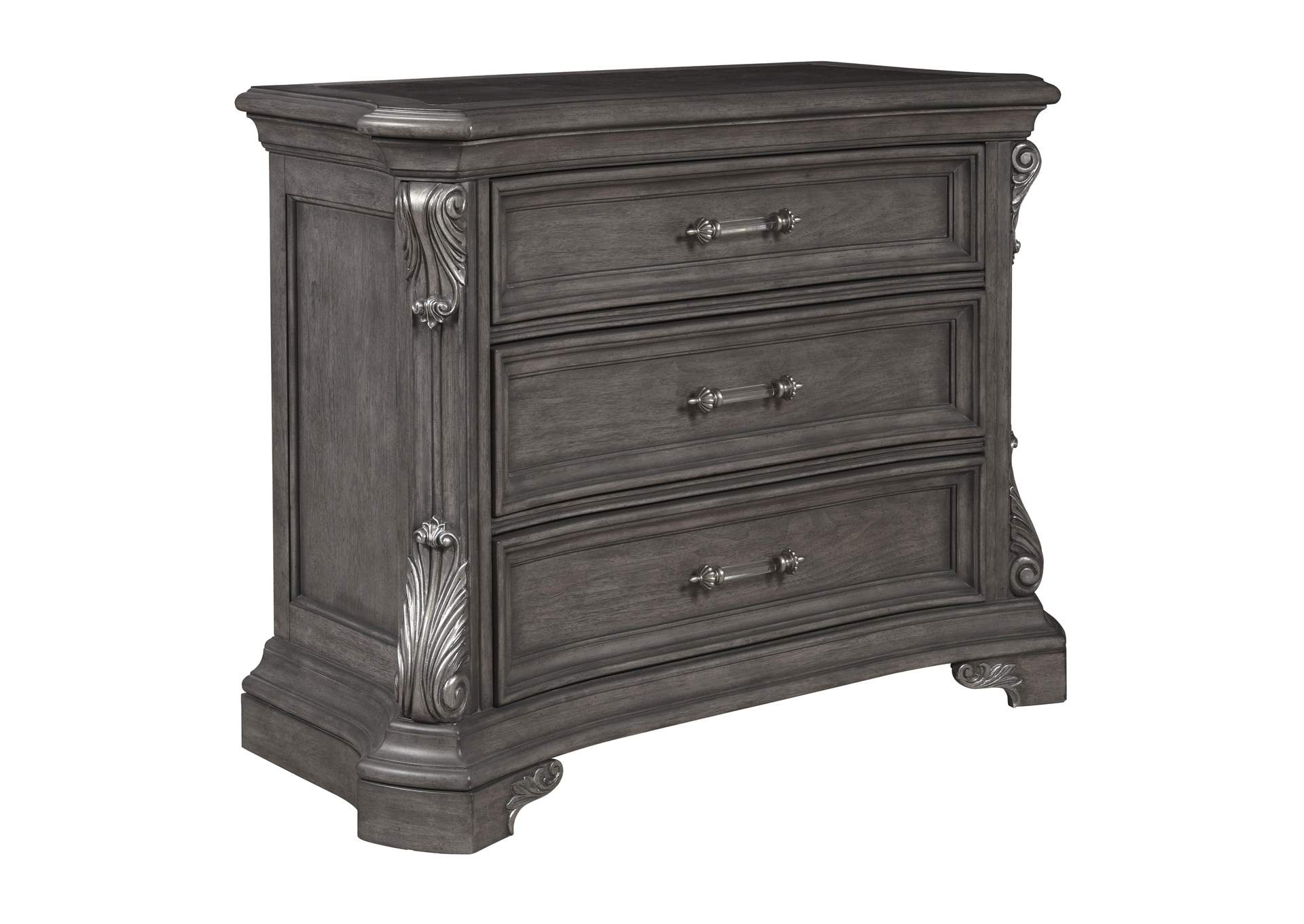 Vivian 3 Drawer Bedside Chest,Pulaski Furniture