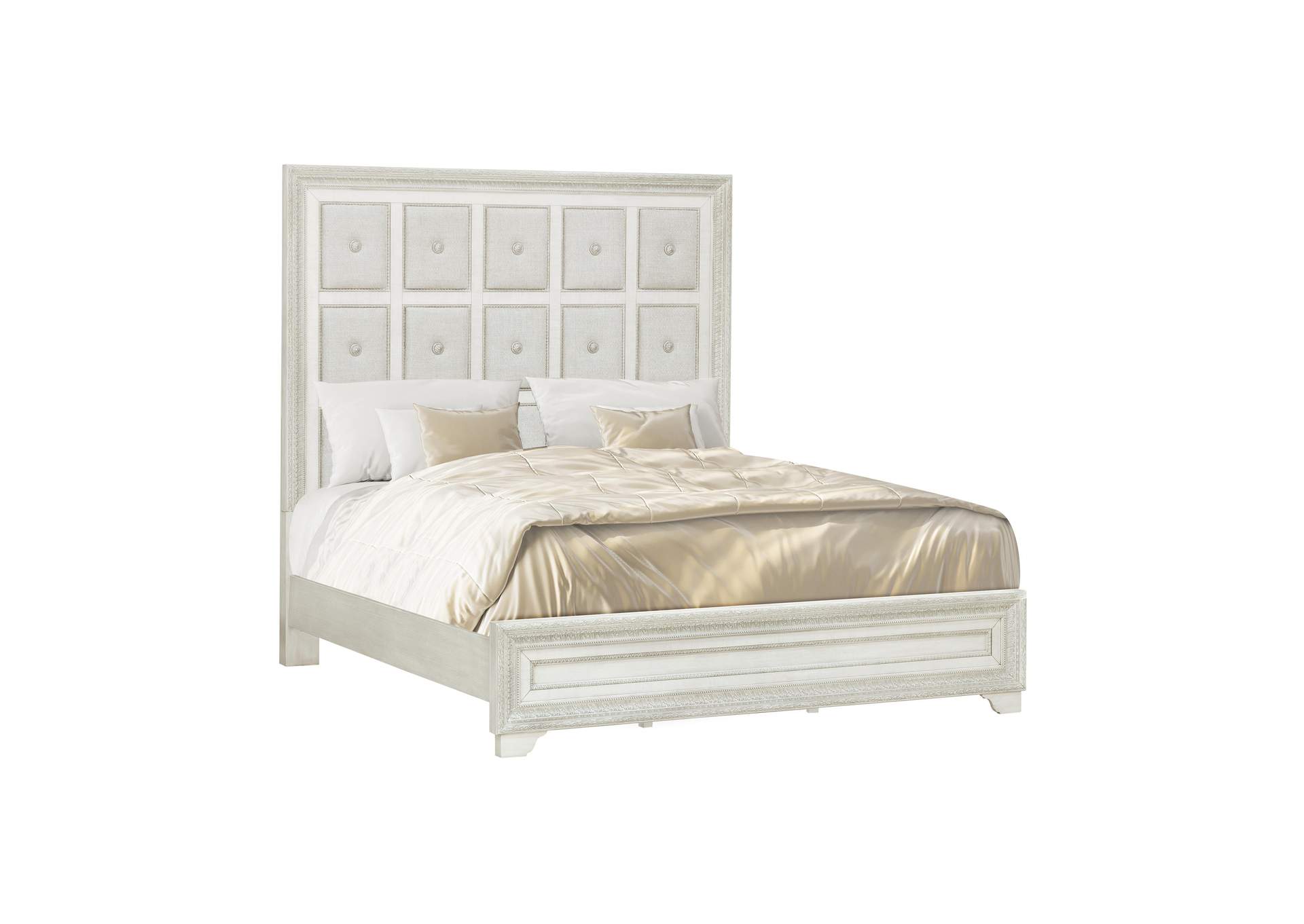 Camila Queen Upholstered Bed,Pulaski Furniture