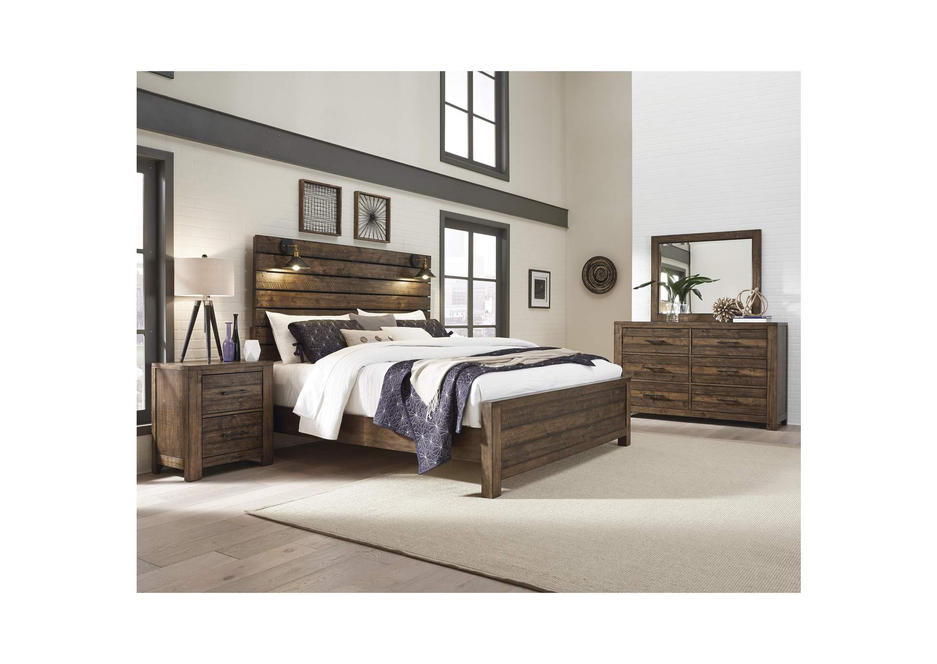 Dakota Amber Six Drawer Dresser,Pulaski Furniture