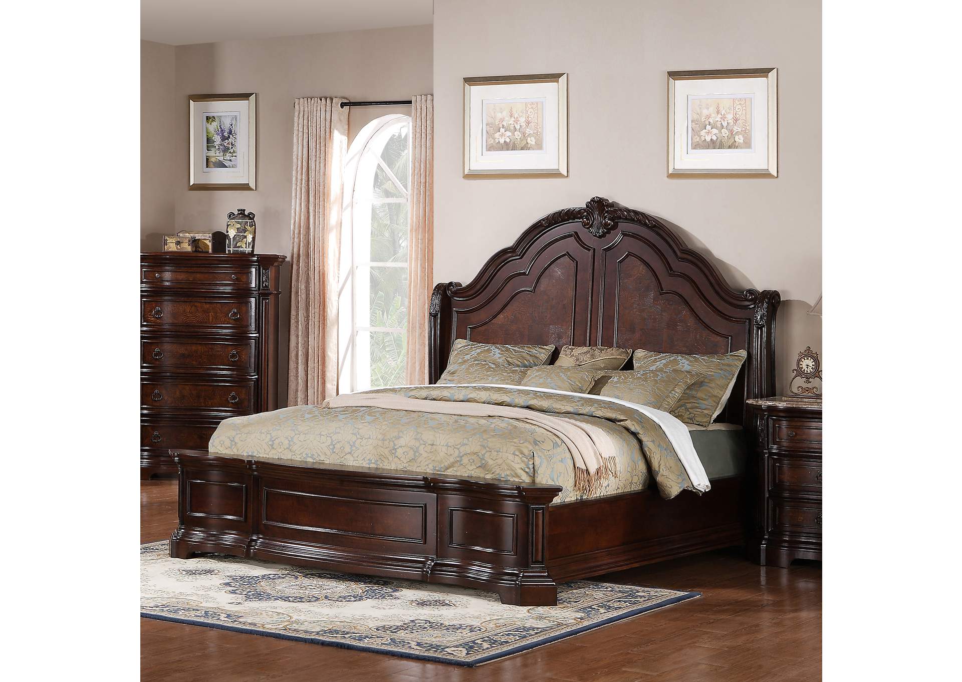 Edington California King Bed,Pulaski Furniture