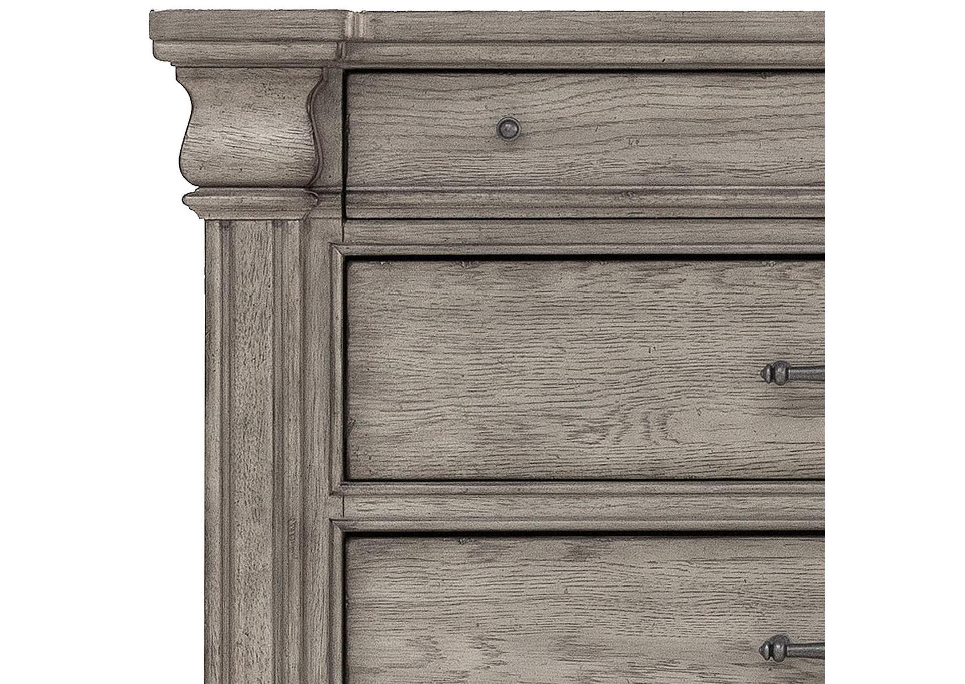 Madison Ridge 6 Drawer Chest in Heritage Taupe,Pulaski Furniture