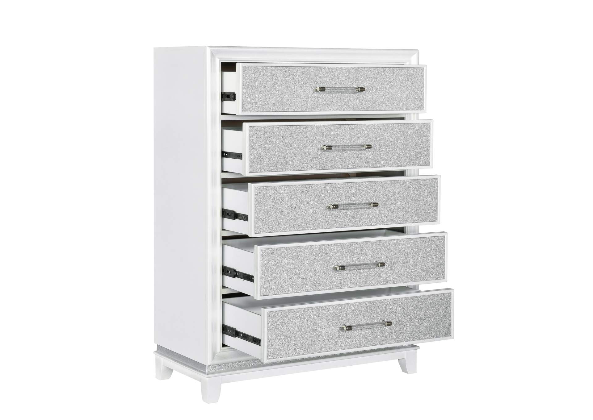 Starlight 5 Drawer Chest with LED Lights,Pulaski Furniture