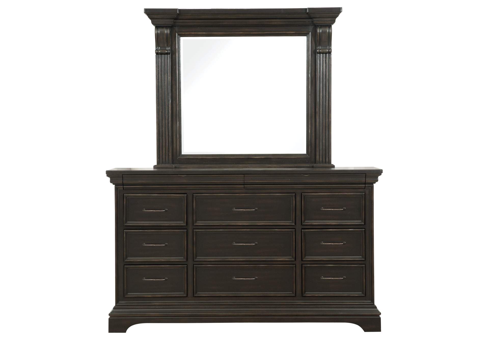 Caldwell Dresser/Mirror,Pulaski Furniture