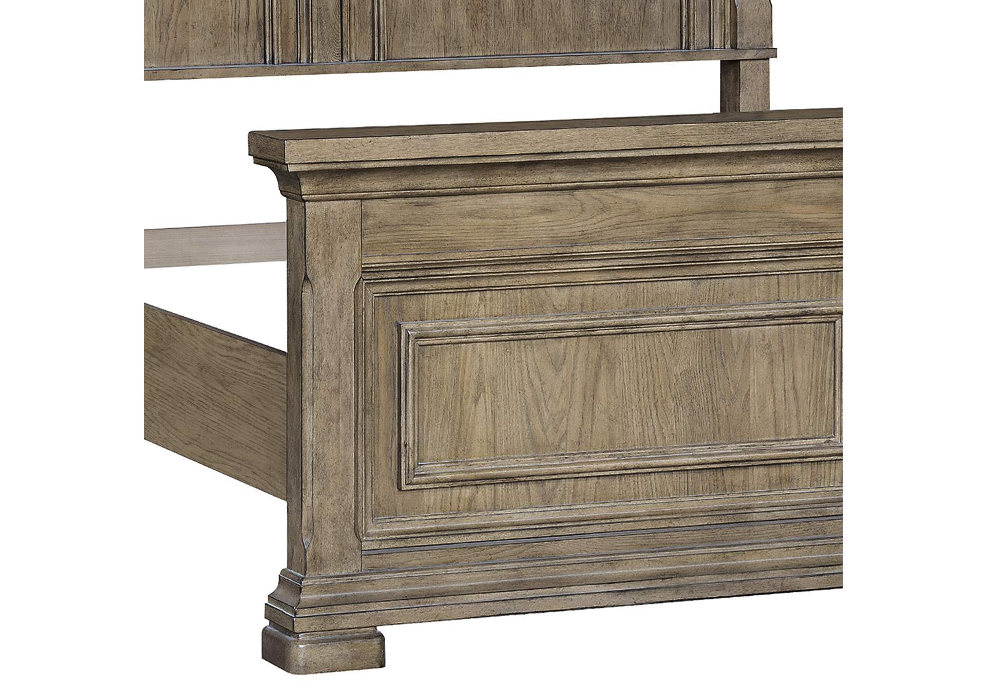 Drew & Jonathan Home Summit King Panel Bed,Pulaski Furniture