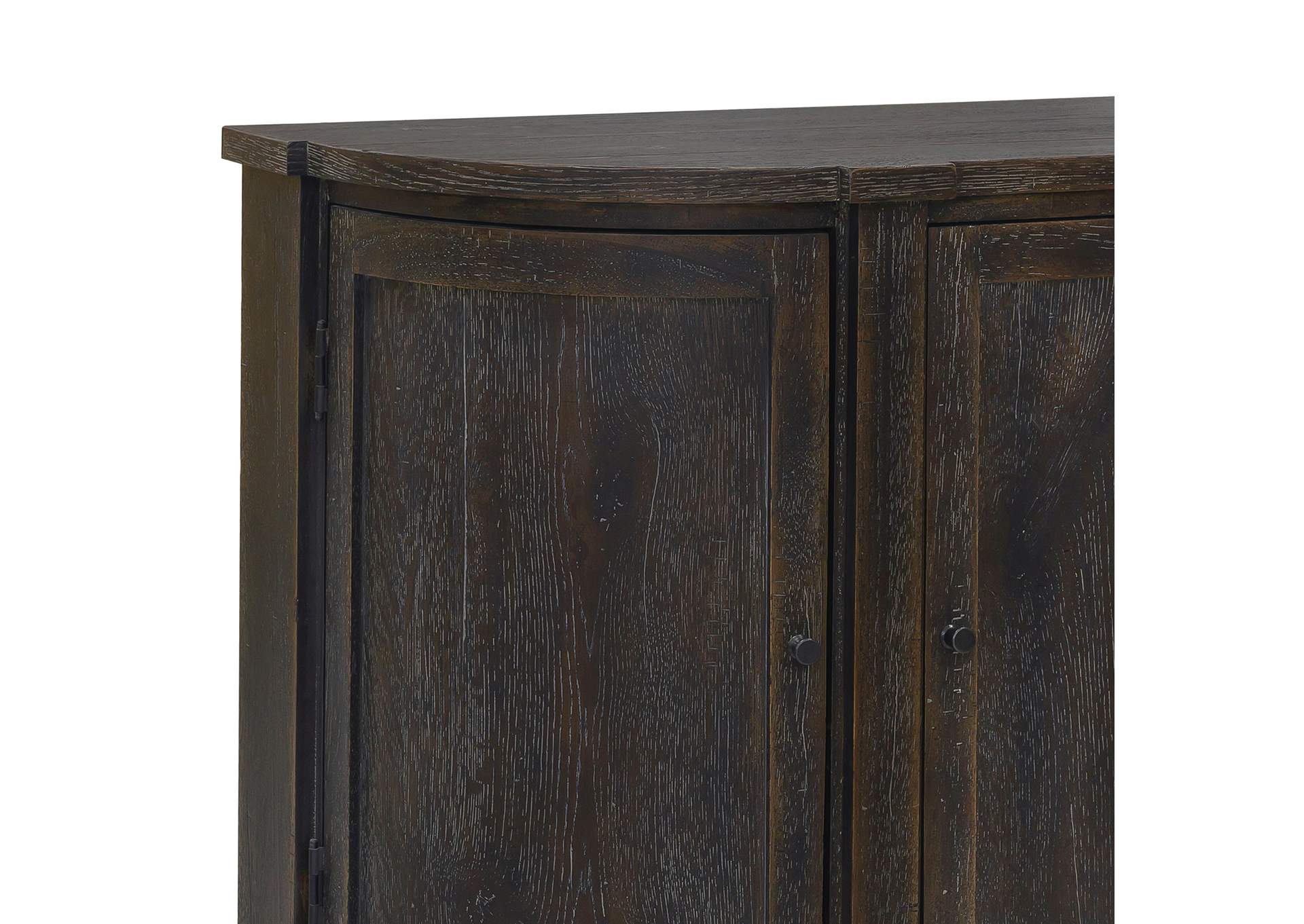 Curved 3 Door Hallway Accent Chest,Pulaski Furniture