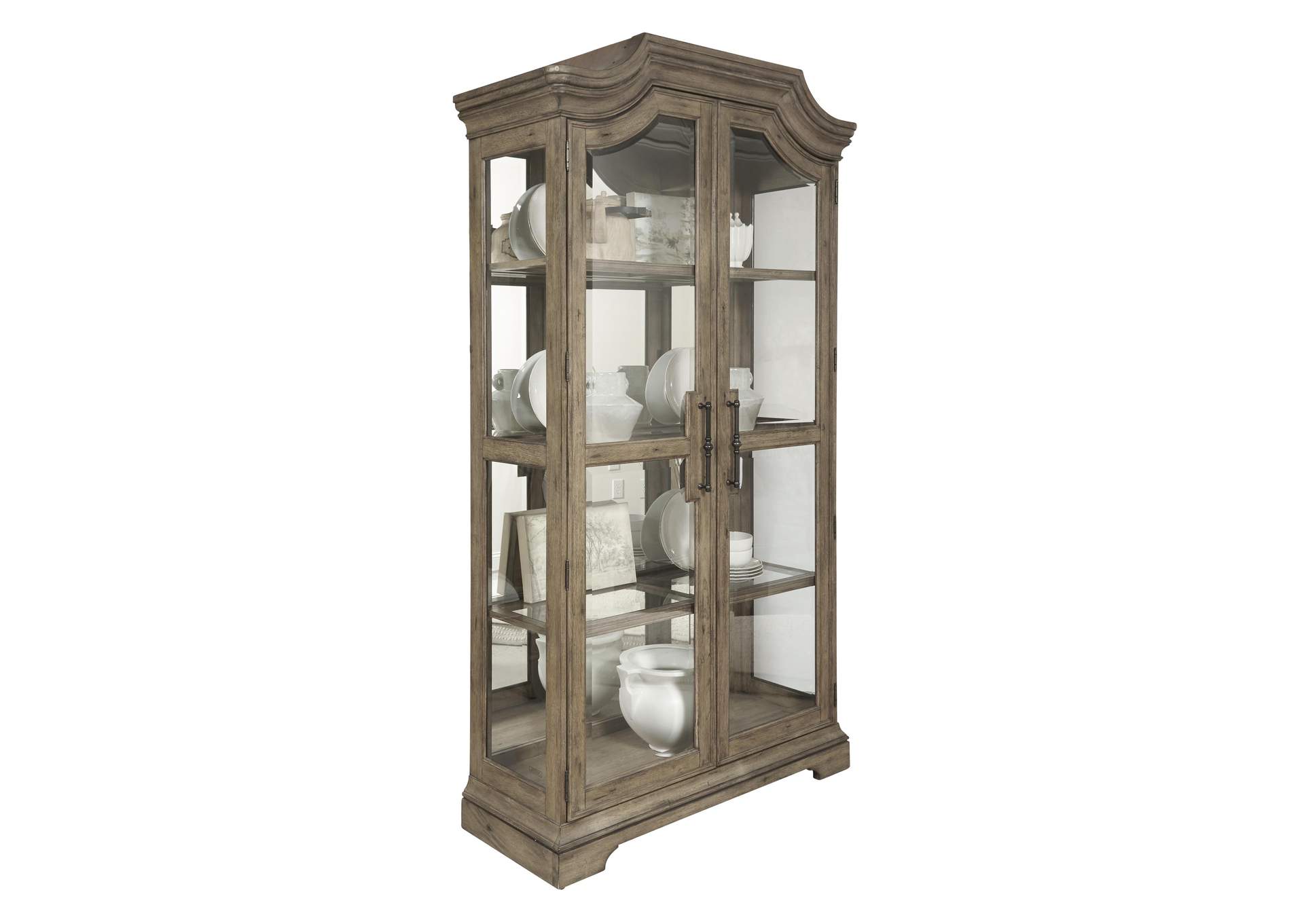 Garrison Cove 2-Door Display Cabinet,Pulaski Furniture