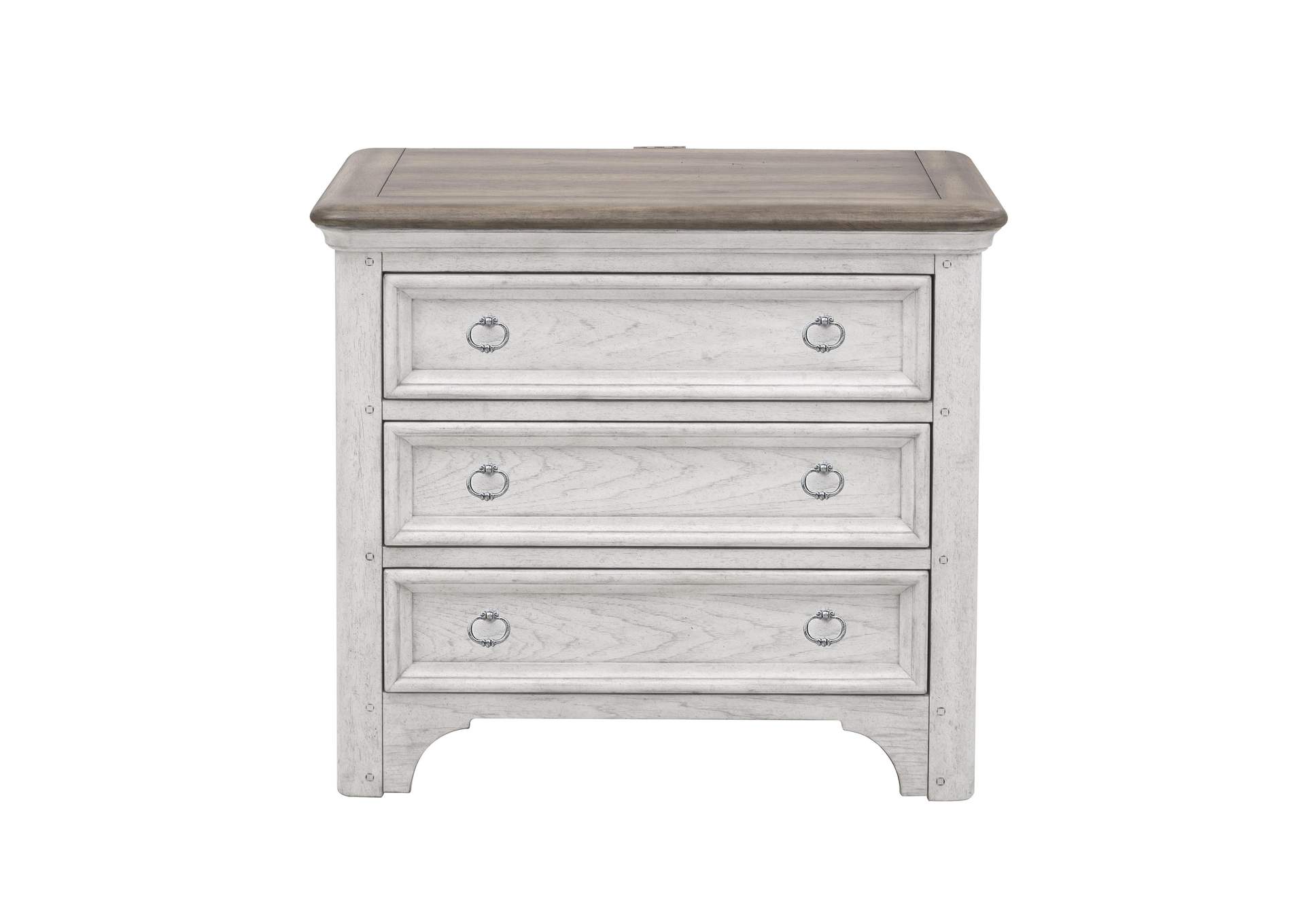 Glendale Estates 3 Drawer USB Charging Nightstand,Pulaski Furniture