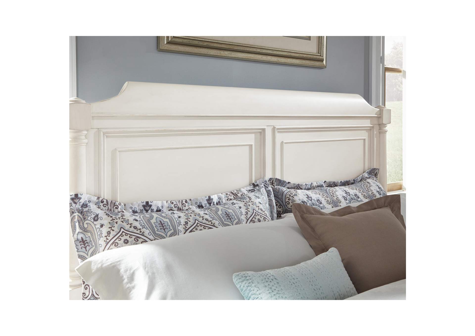 Lafayette California King Panel Sleigh Bed,Pulaski Furniture