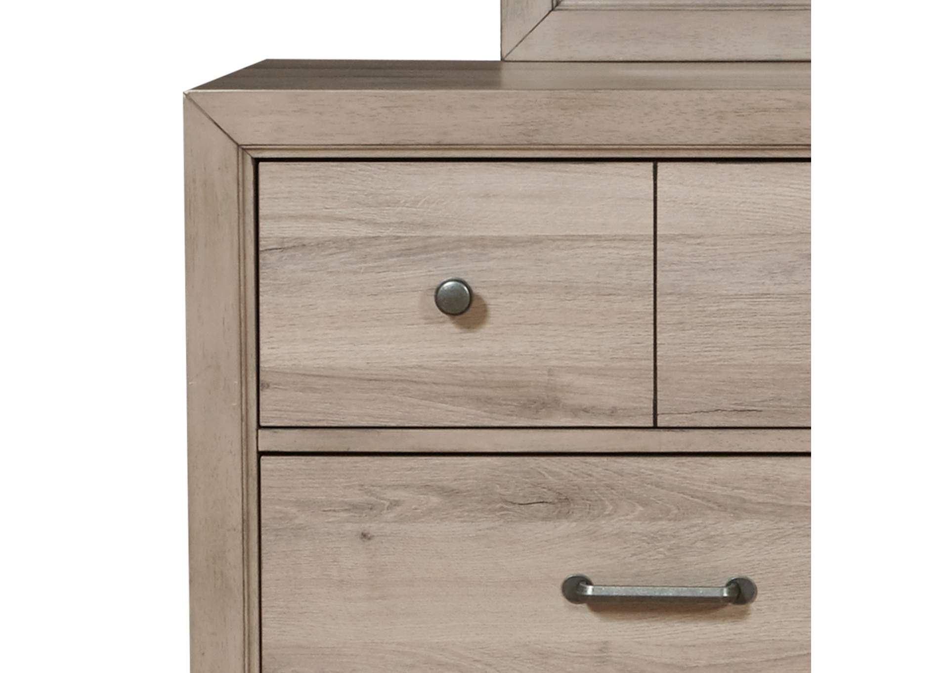 Kids Six Drawer Dresser in River Birch Brown,Pulaski Furniture