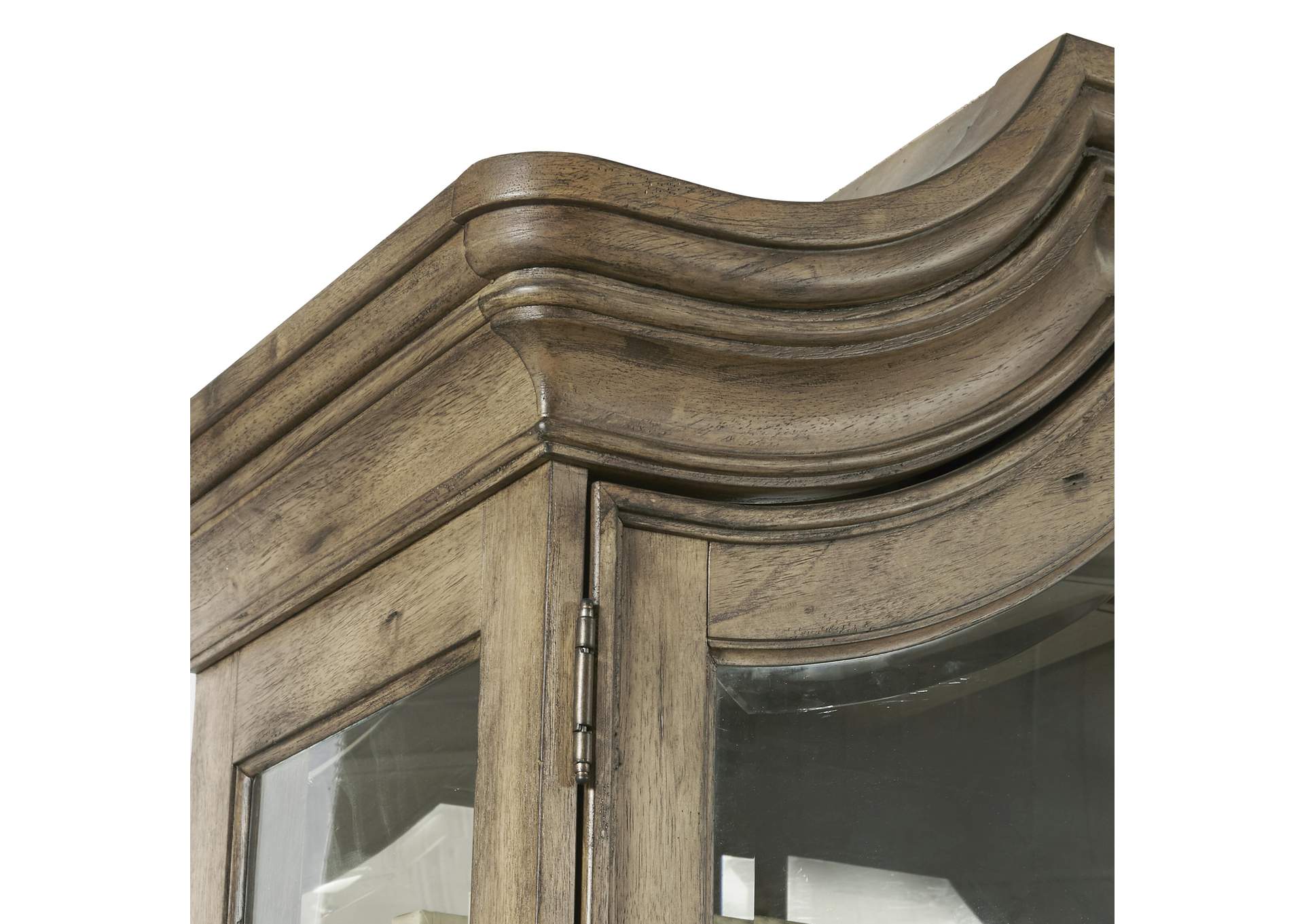 Garrison Cove 2-Door Display Cabinet,Pulaski Furniture