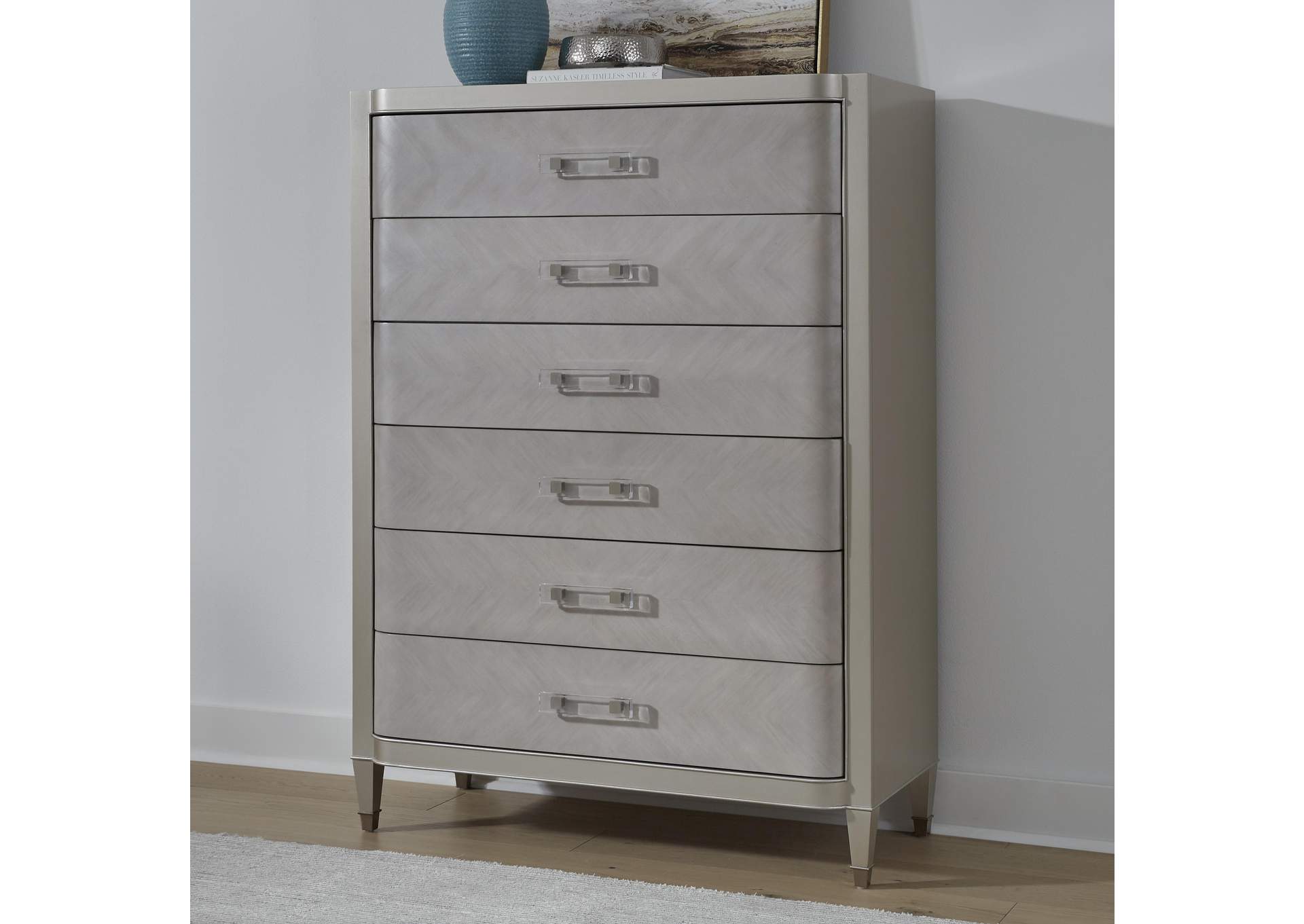 Zoey 6 Drawer Chest,Pulaski Furniture