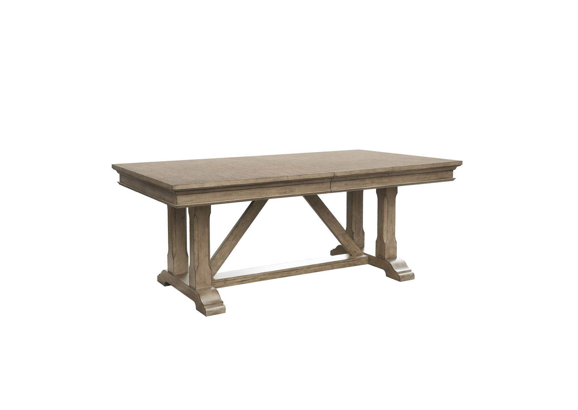 Drew & Jonathan Home Summit Trestle Dining Table,Pulaski Furniture