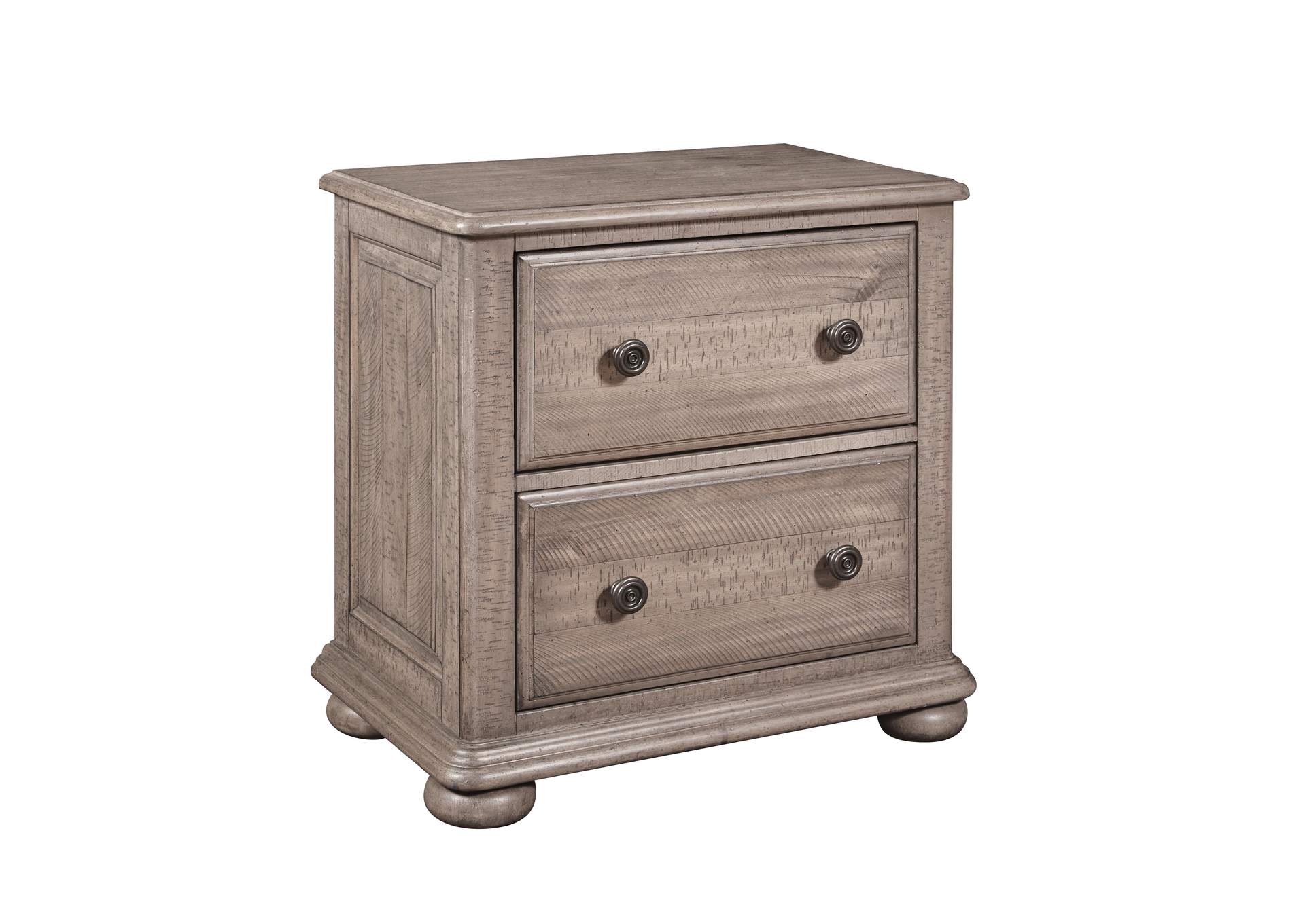 Danbury 2-Drawer Nightstand with USB,Pulaski Furniture