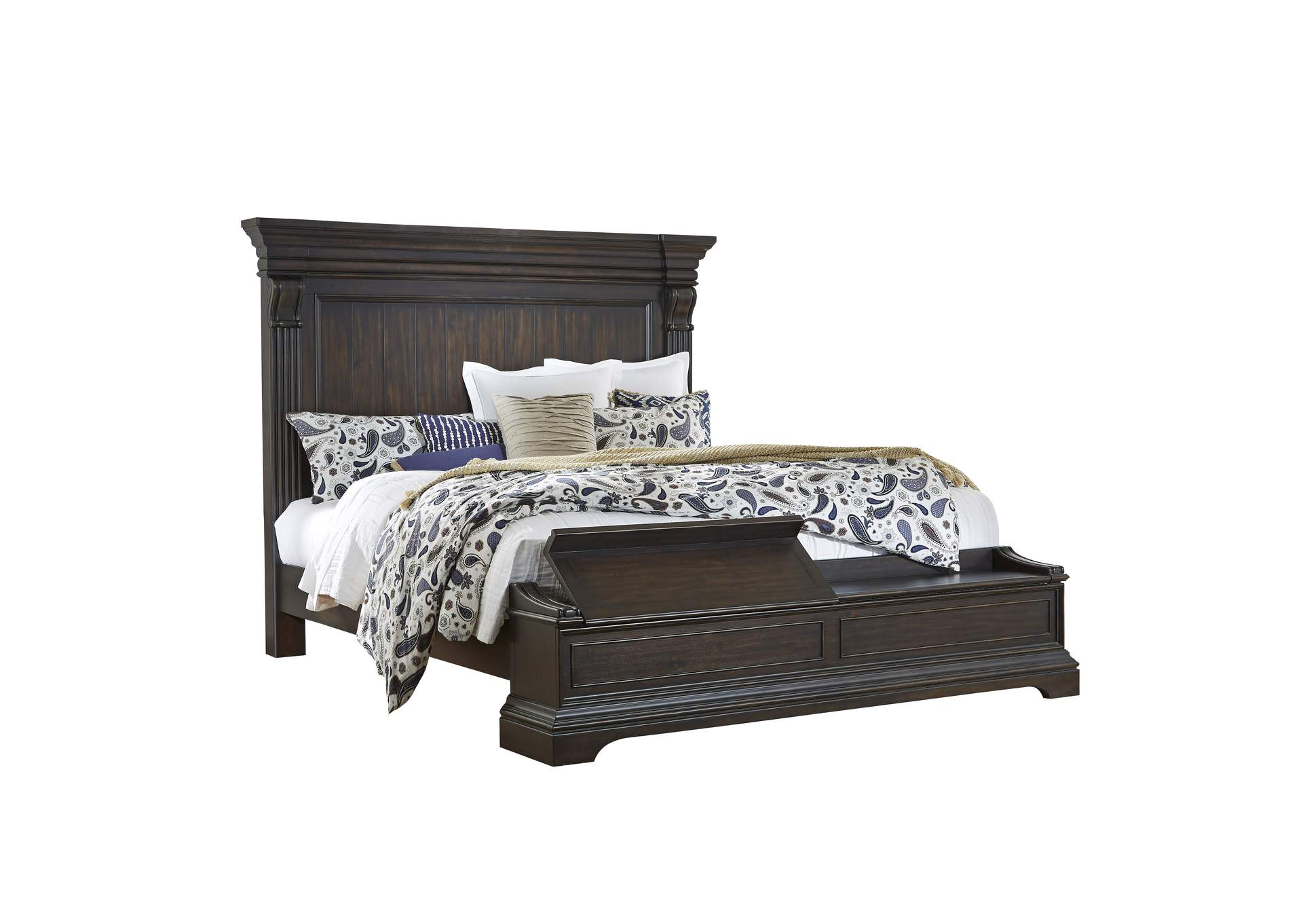 Caldwell King Bed,Pulaski Furniture