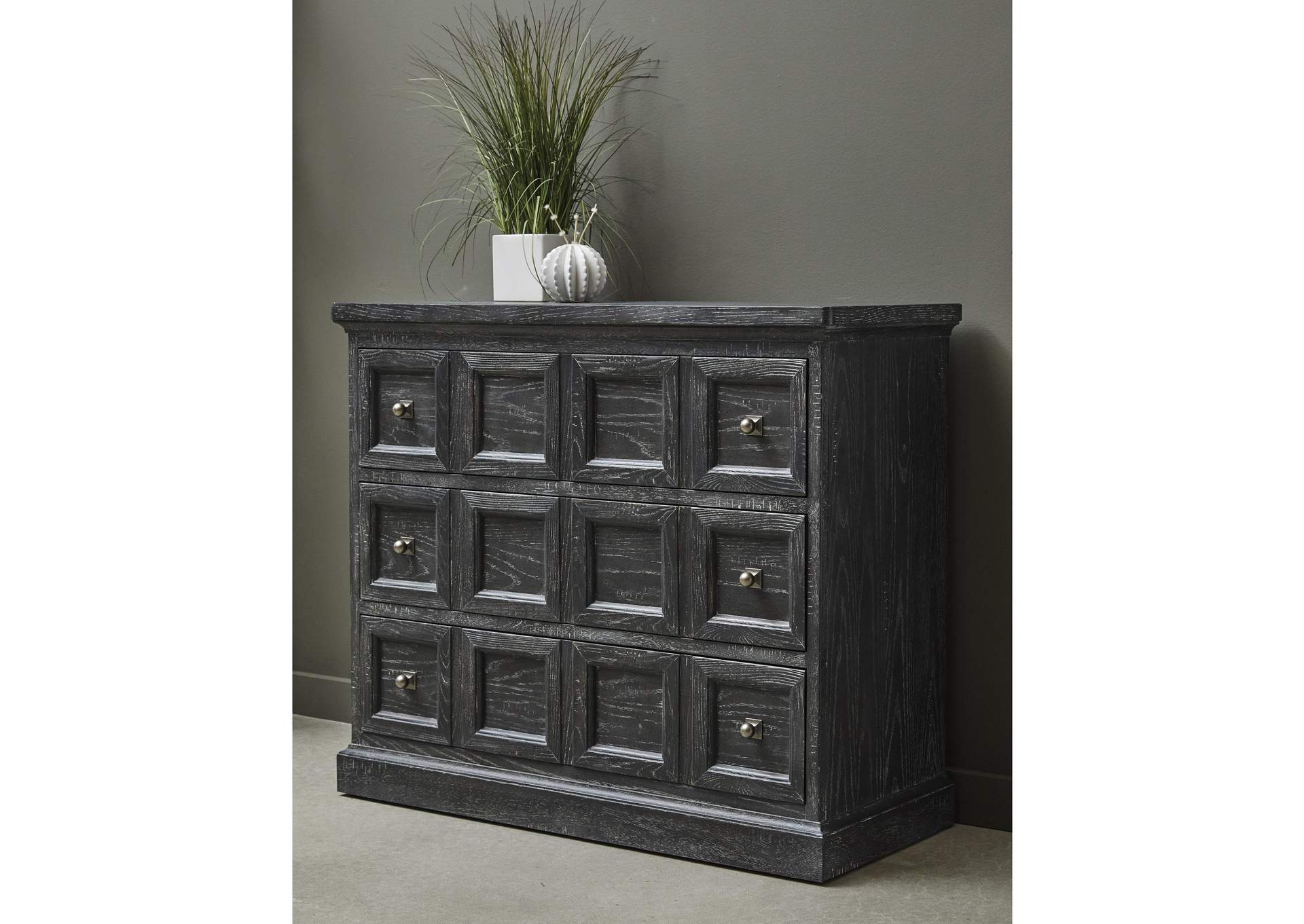 Rustic 3 Drawer Accent Chest,Pulaski Furniture