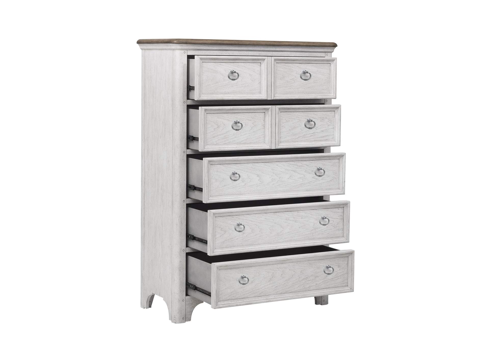 Glendale Estates 7 Drawer Chest,Pulaski Furniture