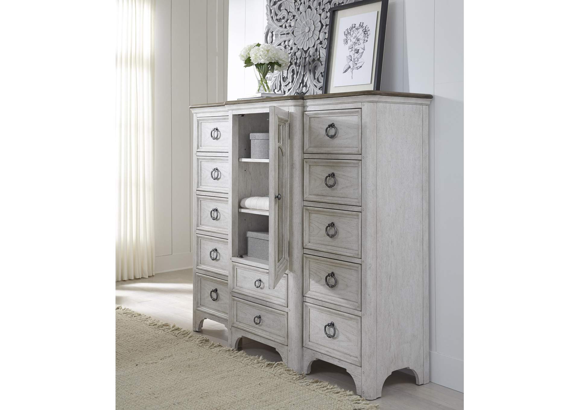 Glendale Estates 12 Drawer Master Chest,Pulaski Furniture