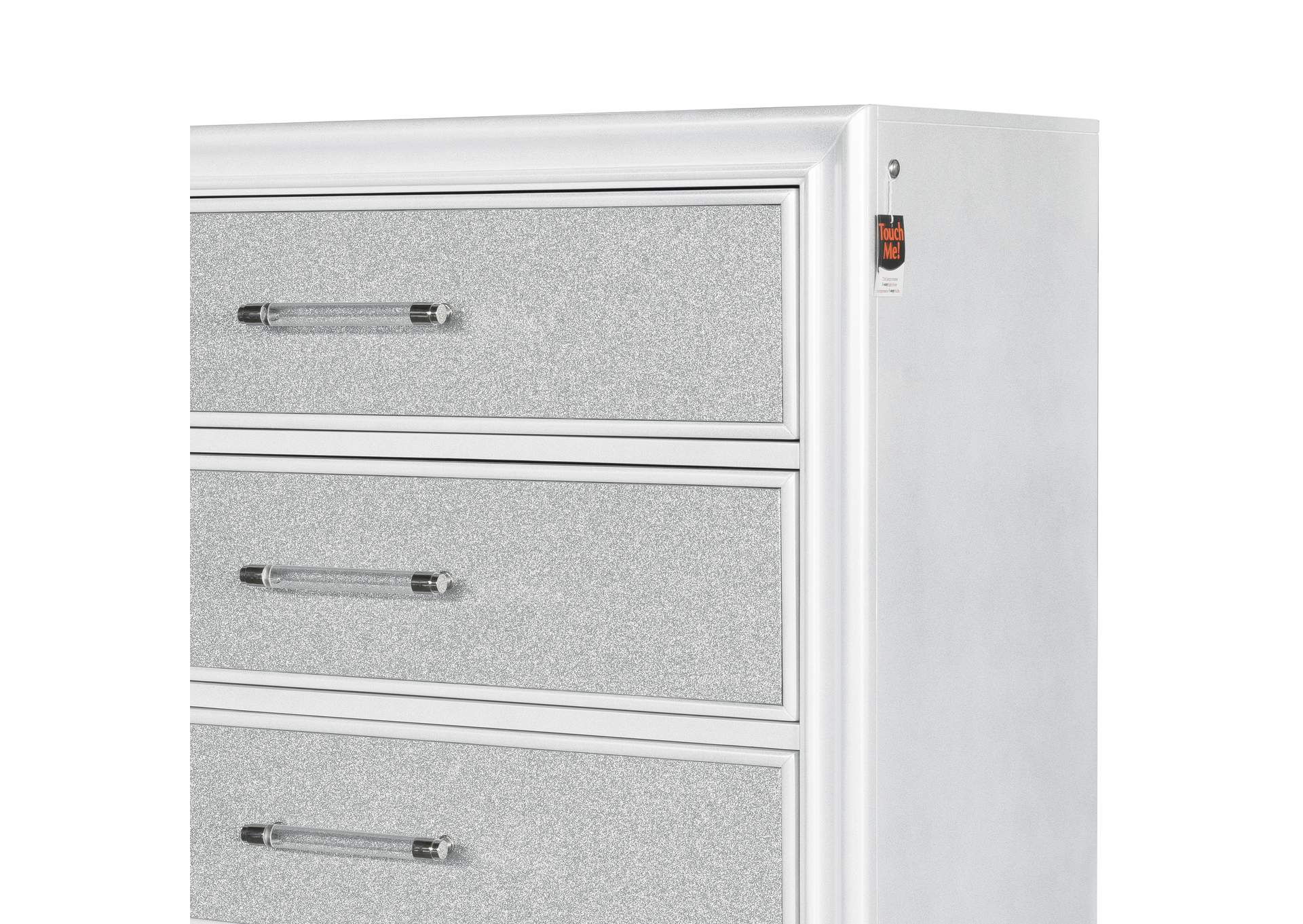 Starlight 5 Drawer Chest with LED Lights,Pulaski Furniture