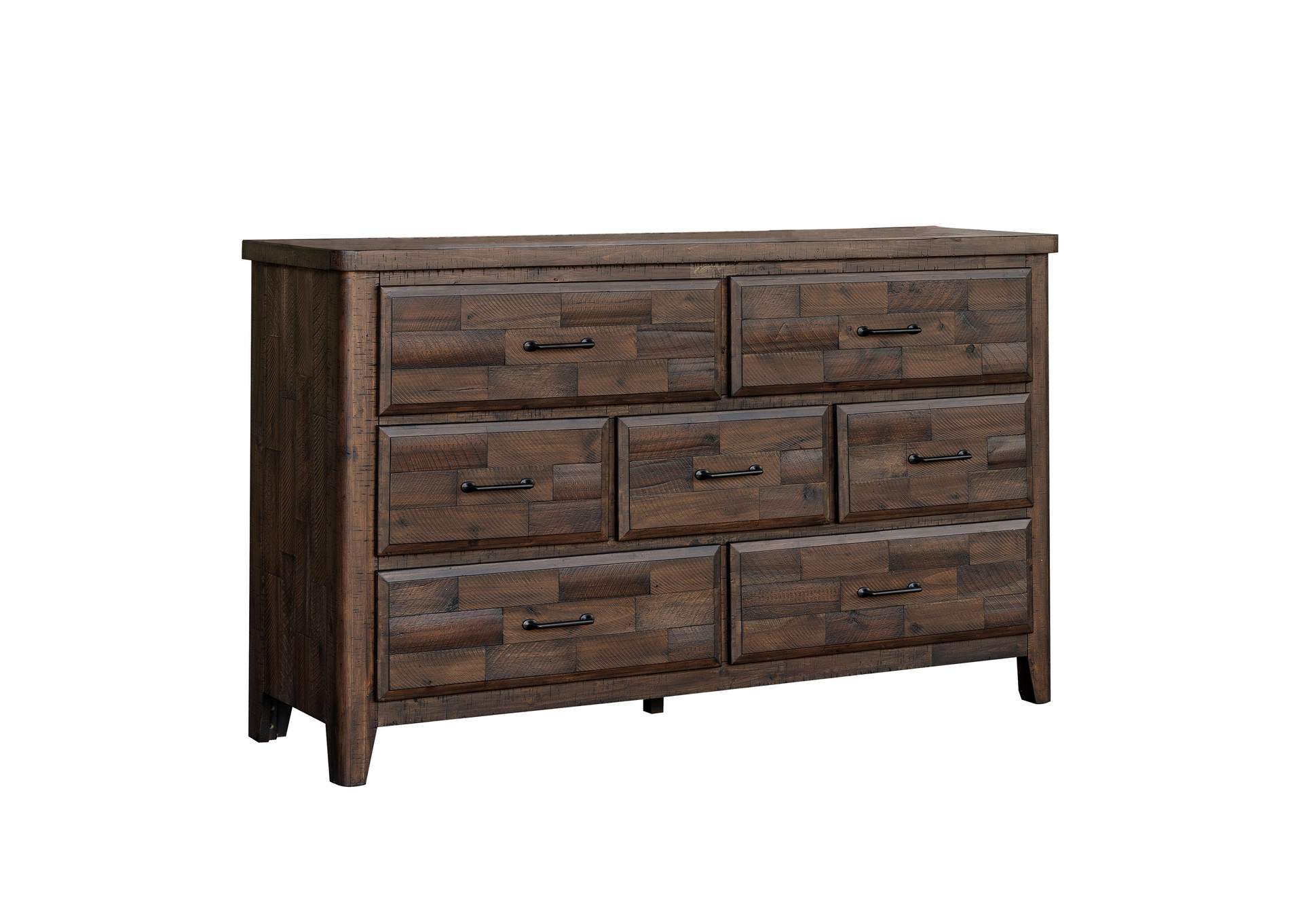 Sawmill 7-Drawer Farmhouse Dresser,Pulaski Furniture