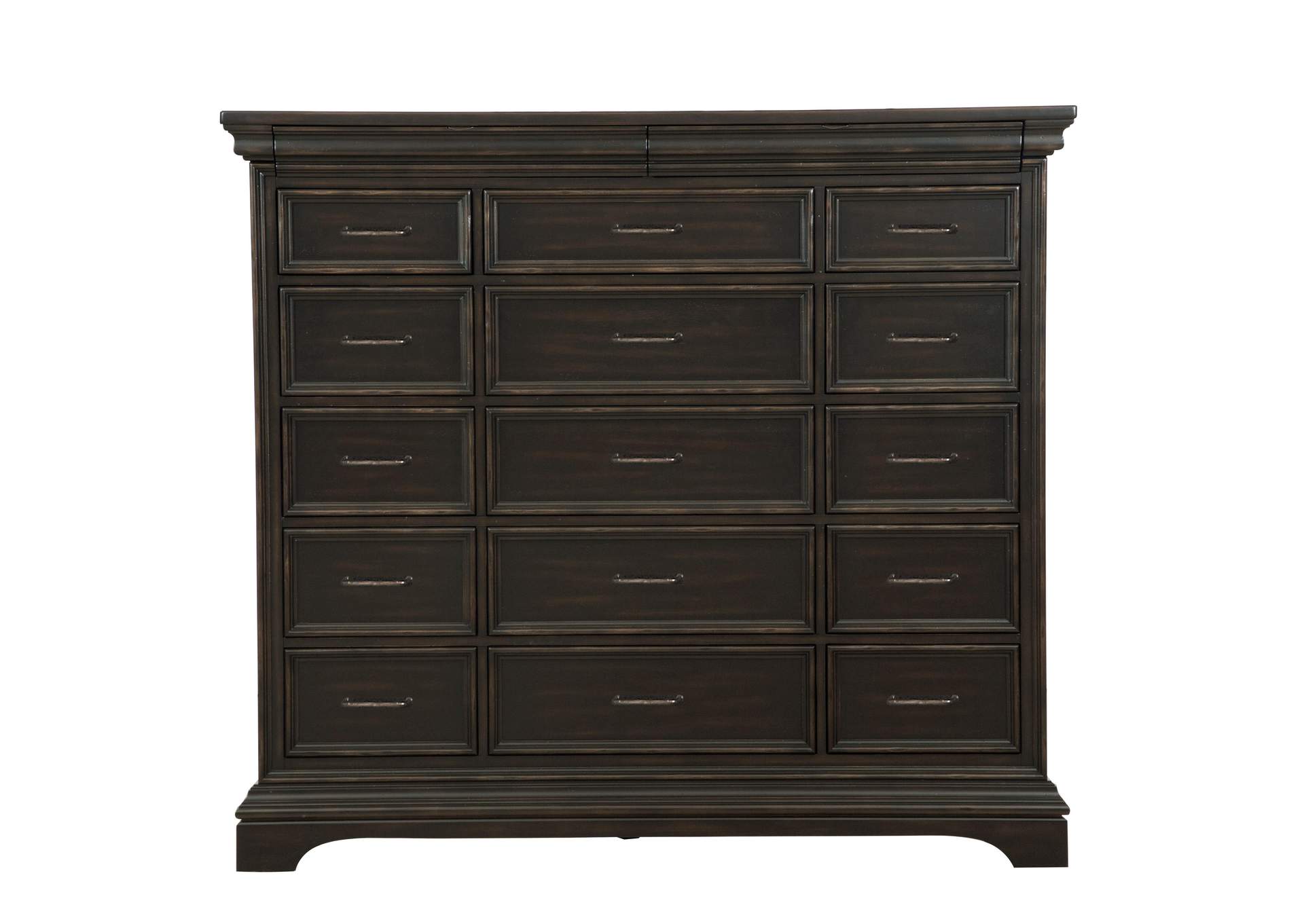 Caldwell 17 Drawer Master Chest,Pulaski Furniture