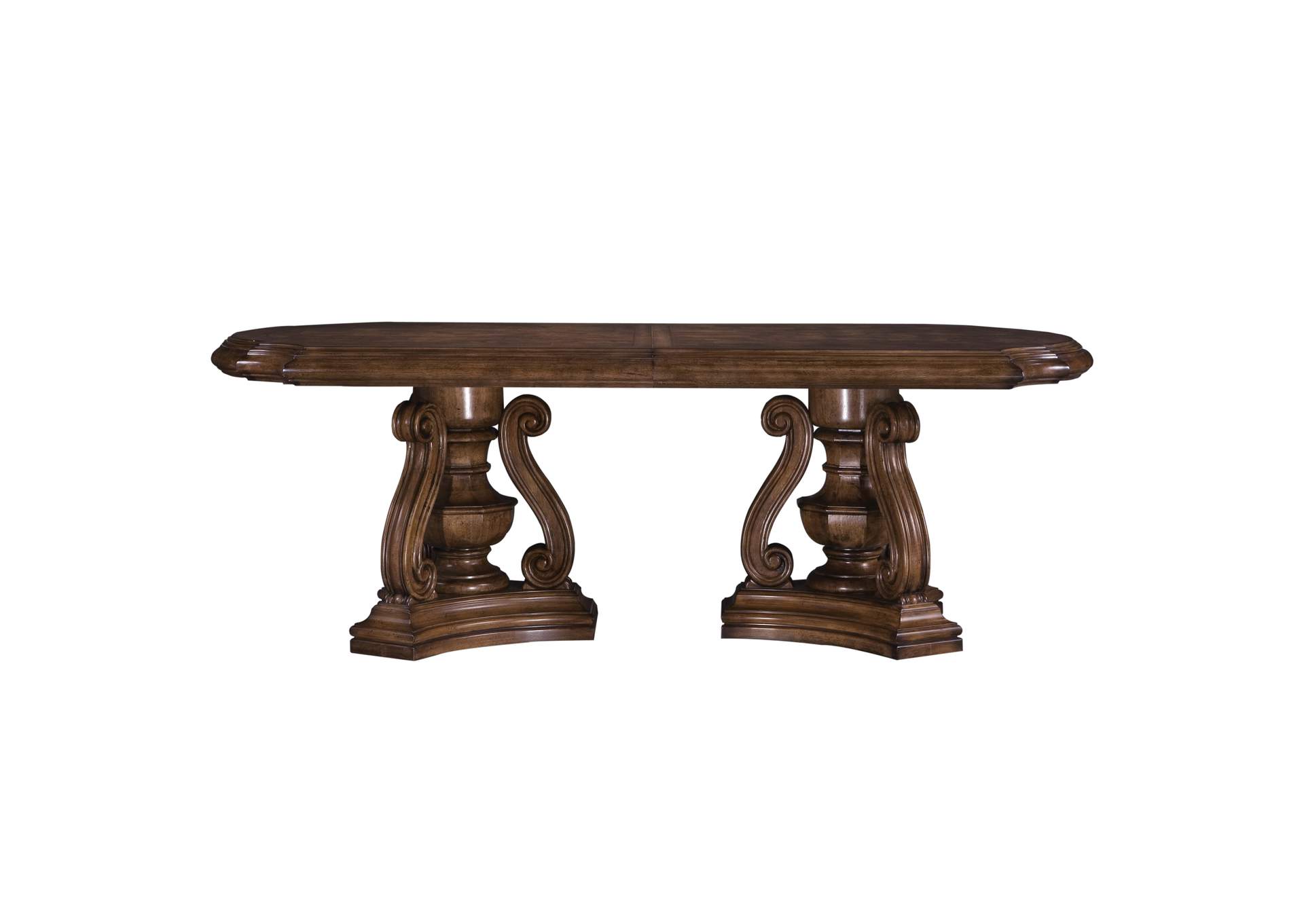 San Mateo Double Pedestal Dining Table,Pulaski Furniture