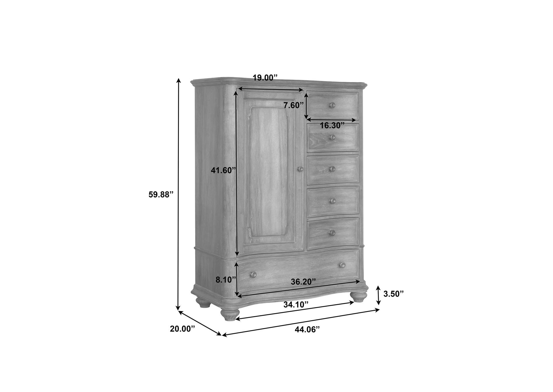 Weston Hills Door Chest,Pulaski Furniture