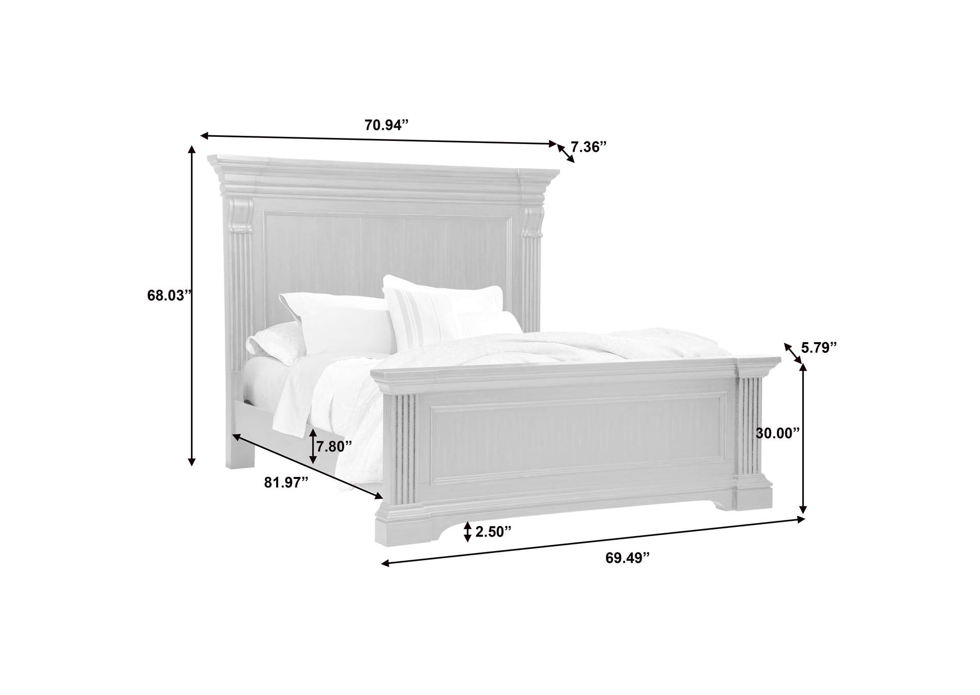 Caldwell Queen Bed,Pulaski Furniture