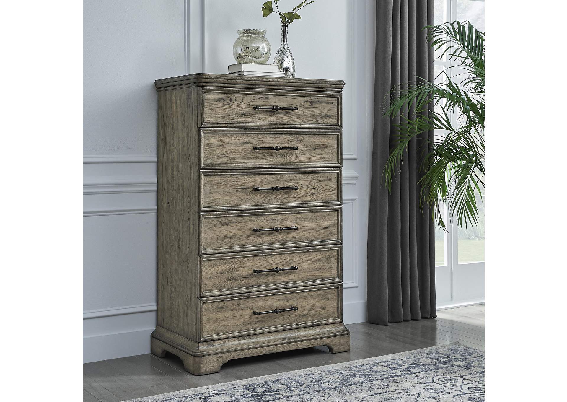 Garrison Cove 6-Drawer Chest,Pulaski Furniture