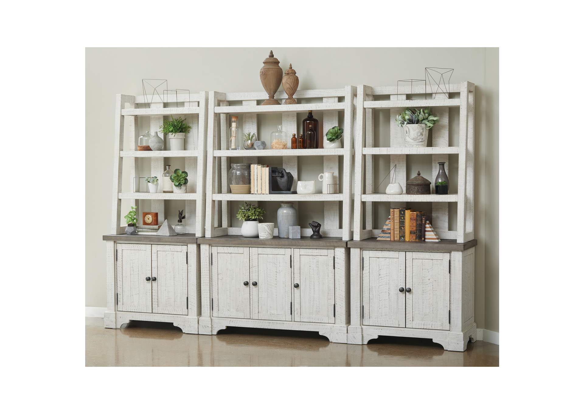 Valley Ridge Bookcase with Hutch,Pulaski Furniture