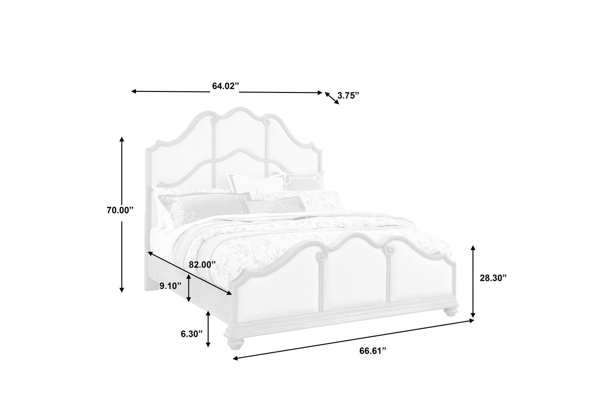 Weston Hills King Upholstered Bed,Pulaski Furniture