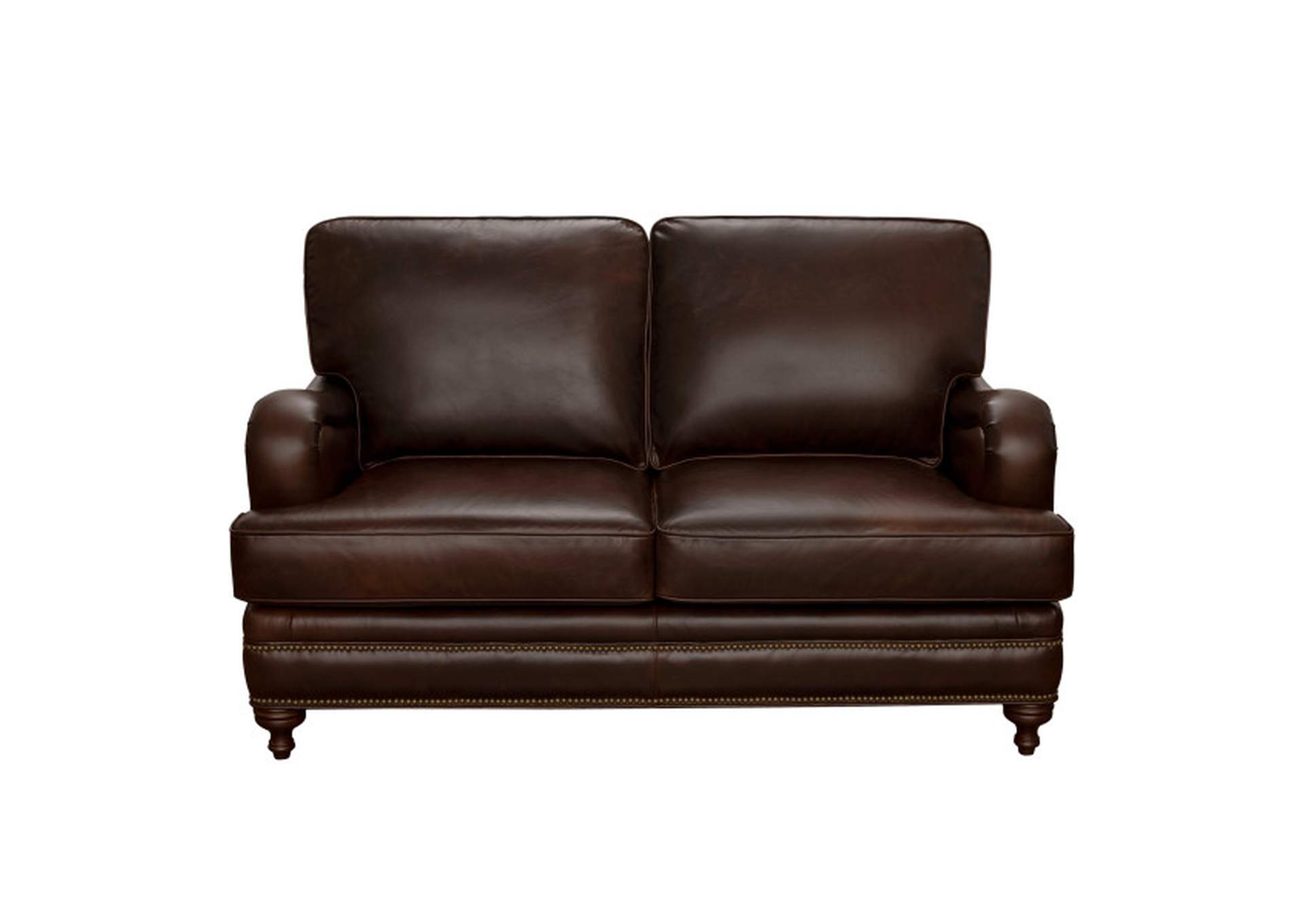 Oliver Matching Loveseat in Espresso,Pulaski Furniture