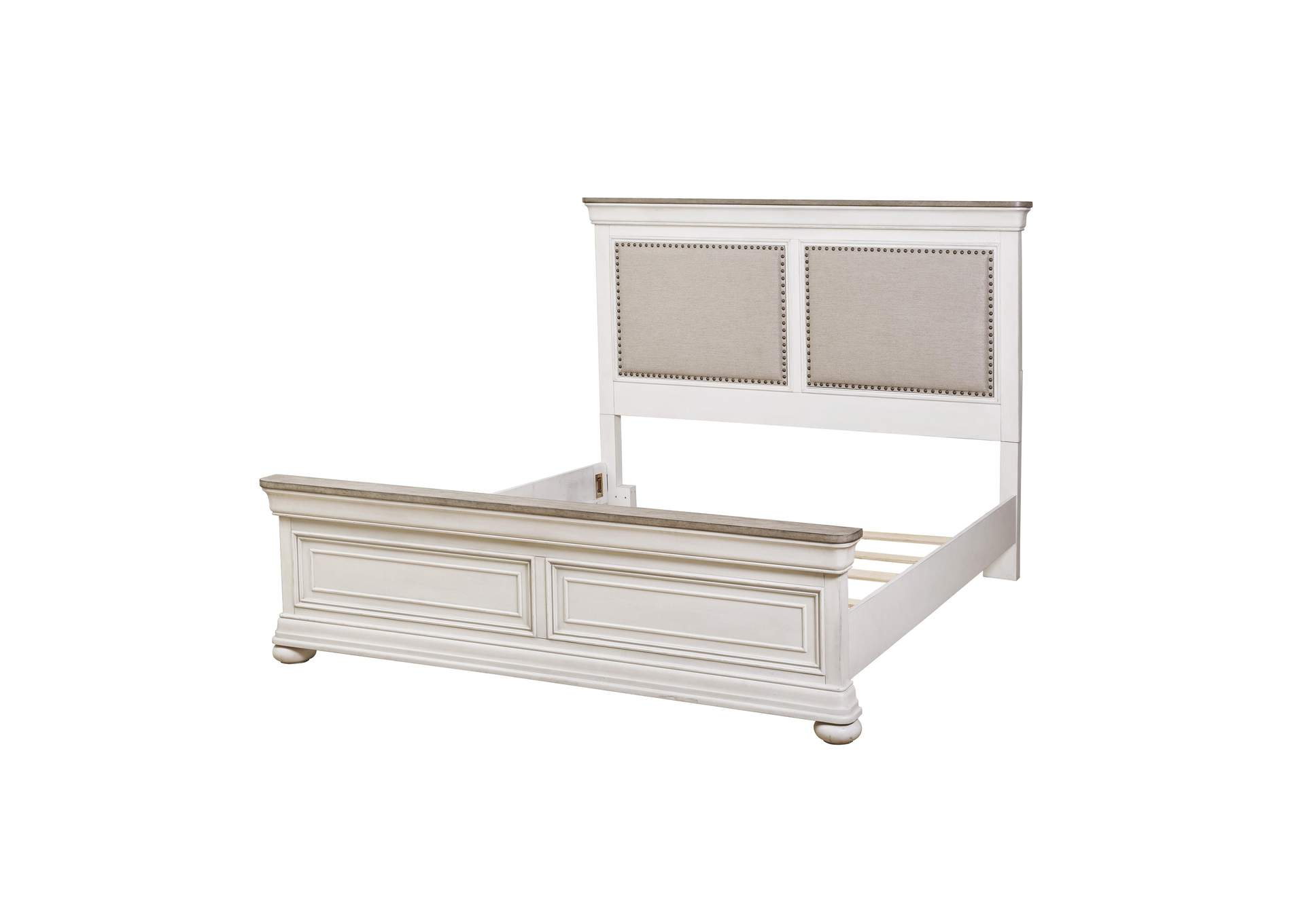 4 Piece Queen Bedroom Set - White,Pulaski Furniture