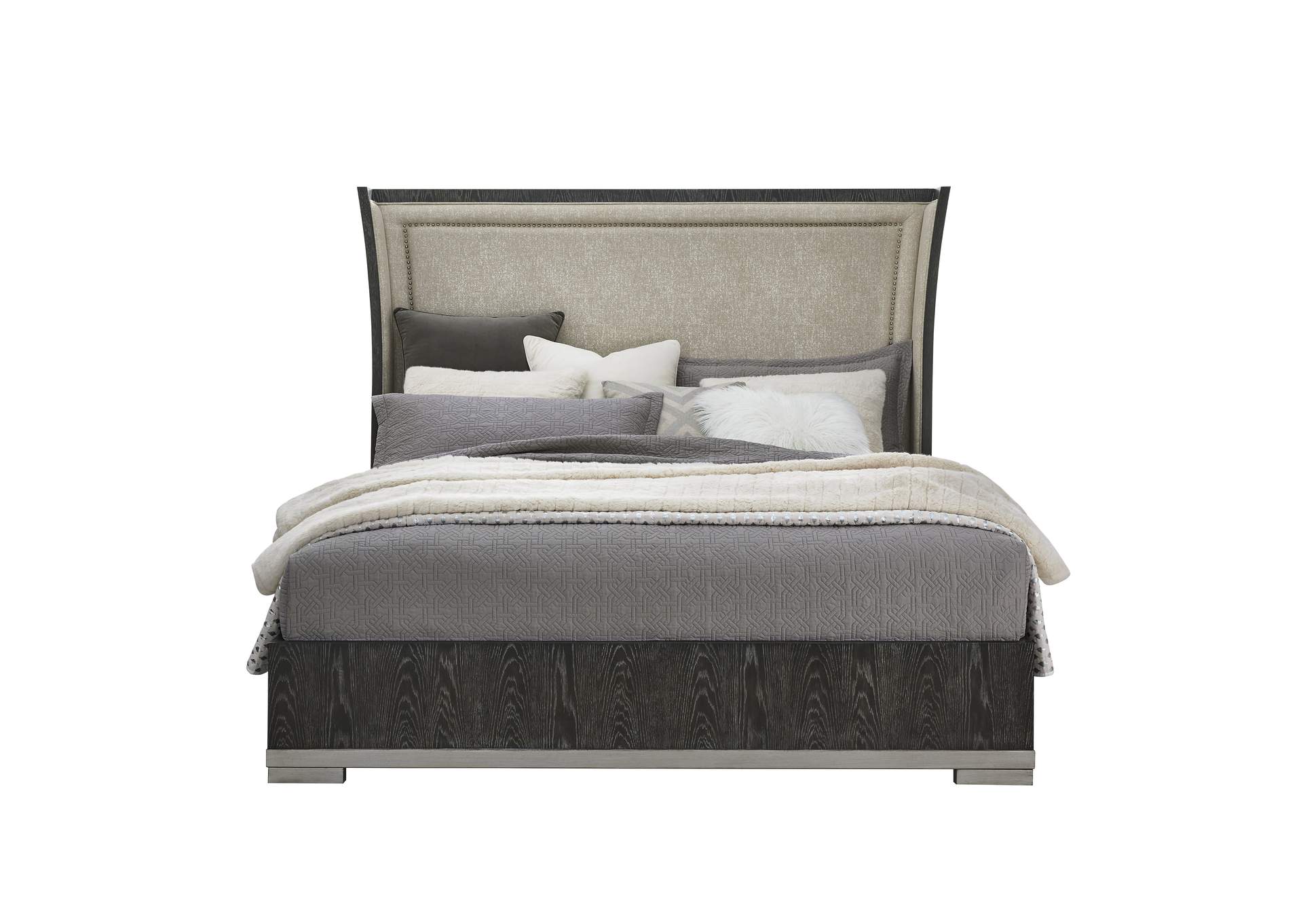 Eve California King Upholstered Panel Bed,Pulaski Furniture