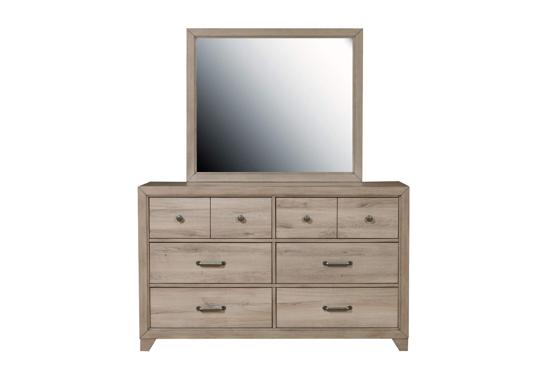 Kids Six Drawer Dresser in River Birch Brown,Pulaski Furniture